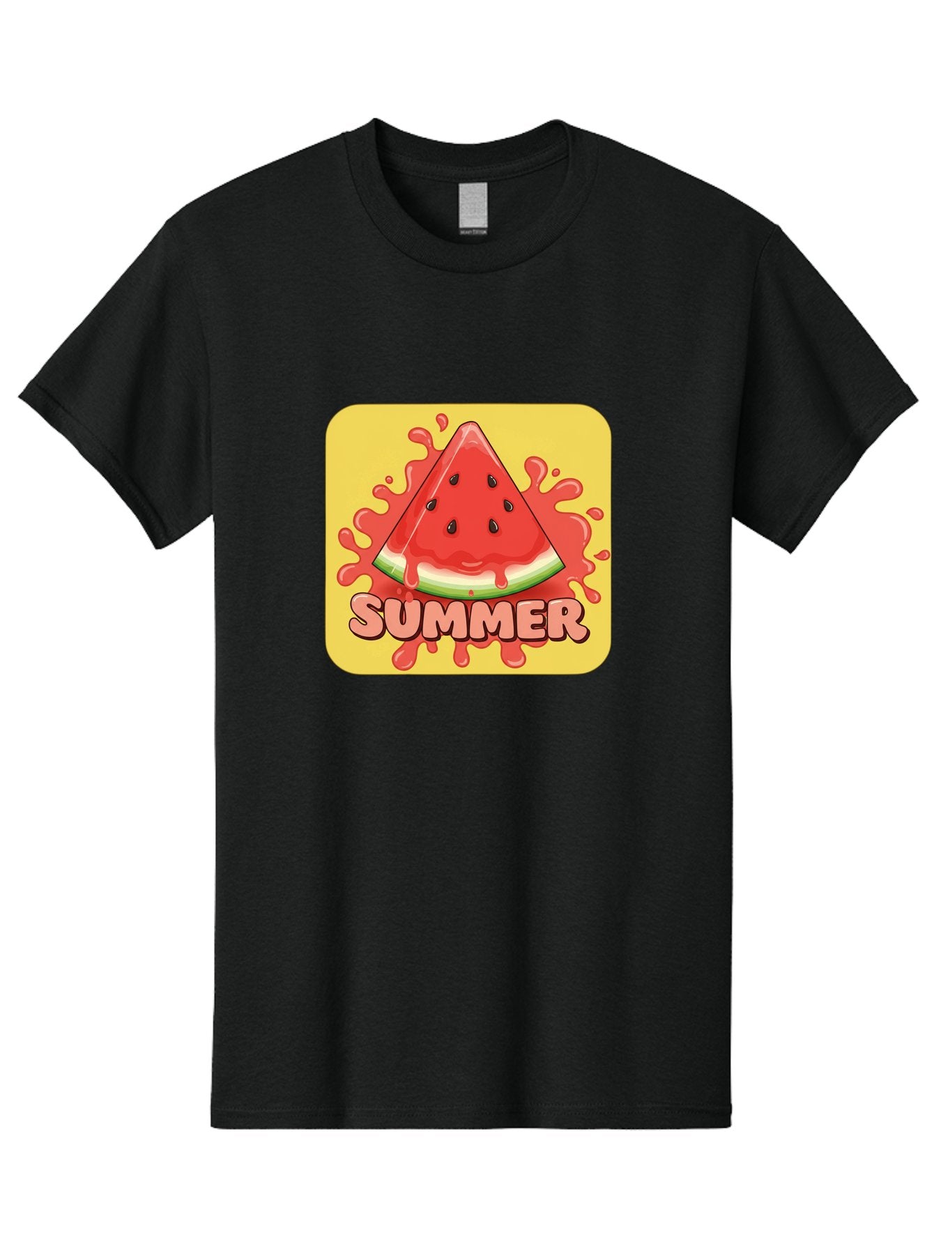 Summer-Watermelon Men'S Graphic Tee, 100% Cotton, Comfortable Casual Summer Wear, Machine Washable, Vintage Camera, Old Camera, Antique Camera, Black Camera, Classic Photography, Photography Equipment, Nostalgic Device, Film Camera, Camera Art Baf557 13