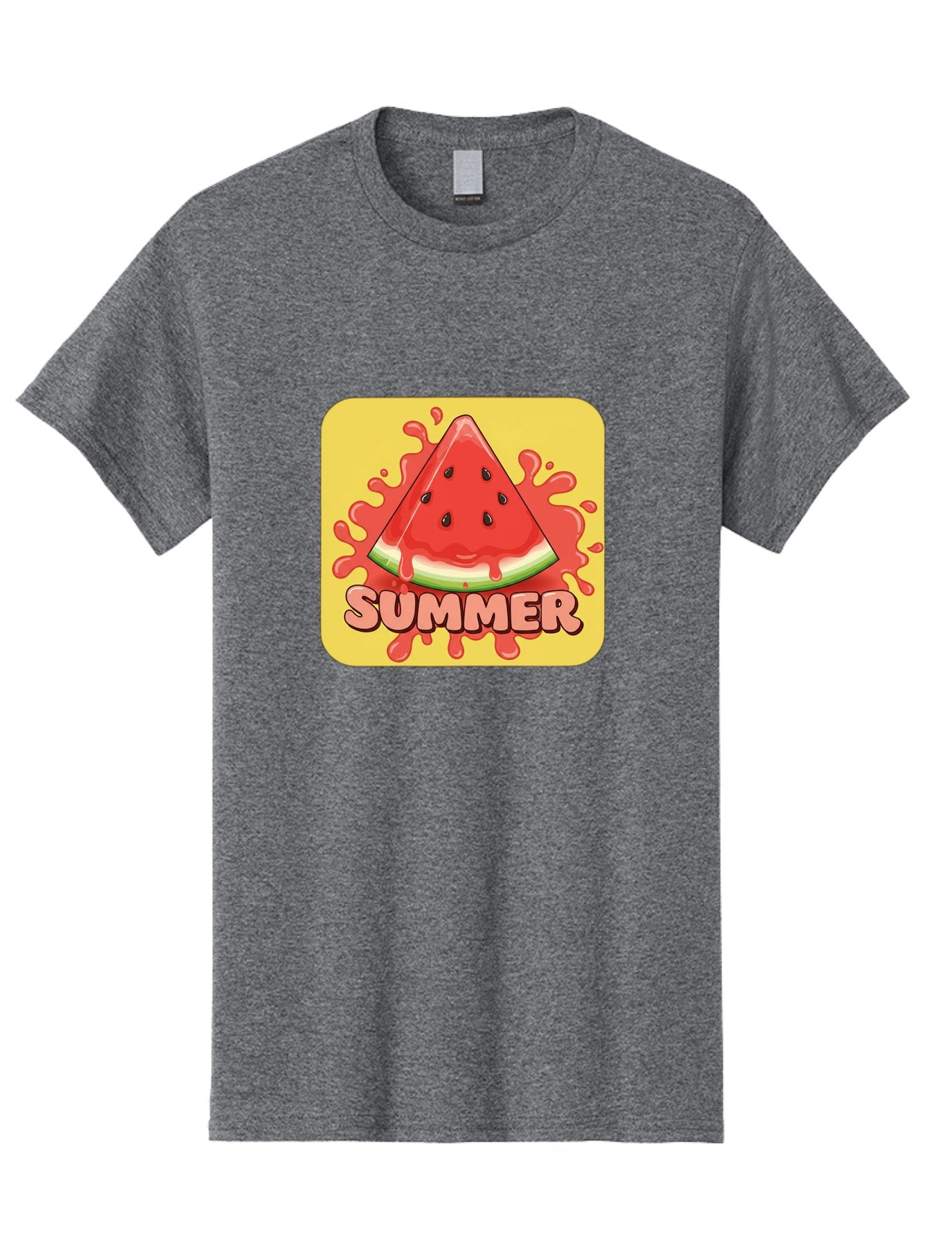 Summer-Watermelon Men'S Graphic Tee, 100% Cotton, Comfortable Casual Summer Wear, Machine Washable, Vintage Camera, Old Camera, Antique Camera, Black Camera, Classic Photography, Photography Equipment, Nostalgic Device, Film Camera, Camera Art Baf557 10