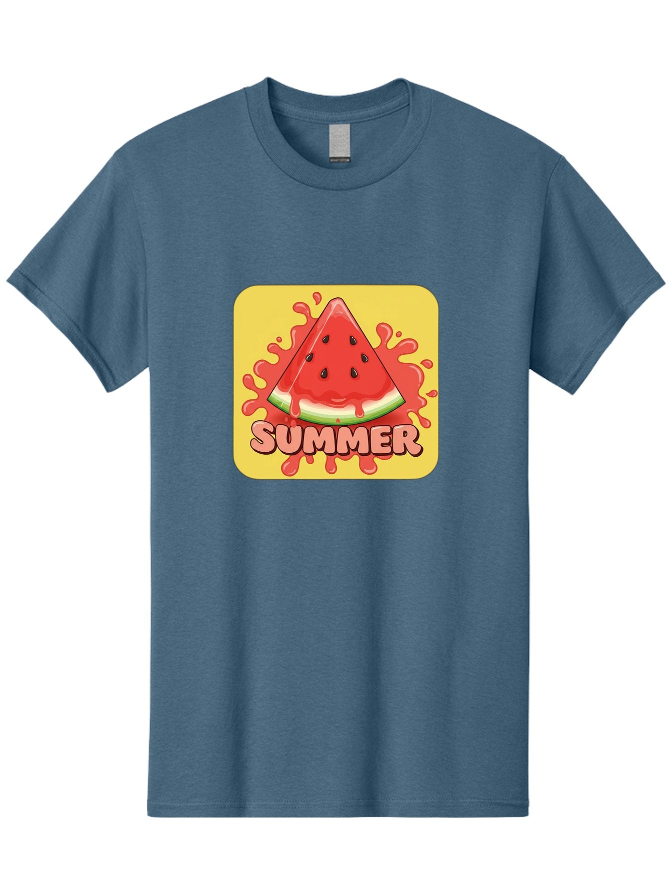 Summer-Watermelon Men'S Graphic Tee, 100% Cotton, Comfortable Casual Summer Wear, Machine Washable, Vintage Camera, Old Camera, Antique Camera, Black Camera, Classic Photography, Photography Equipment, Nostalgic Device, Film Camera, Camera Art Baf557 9