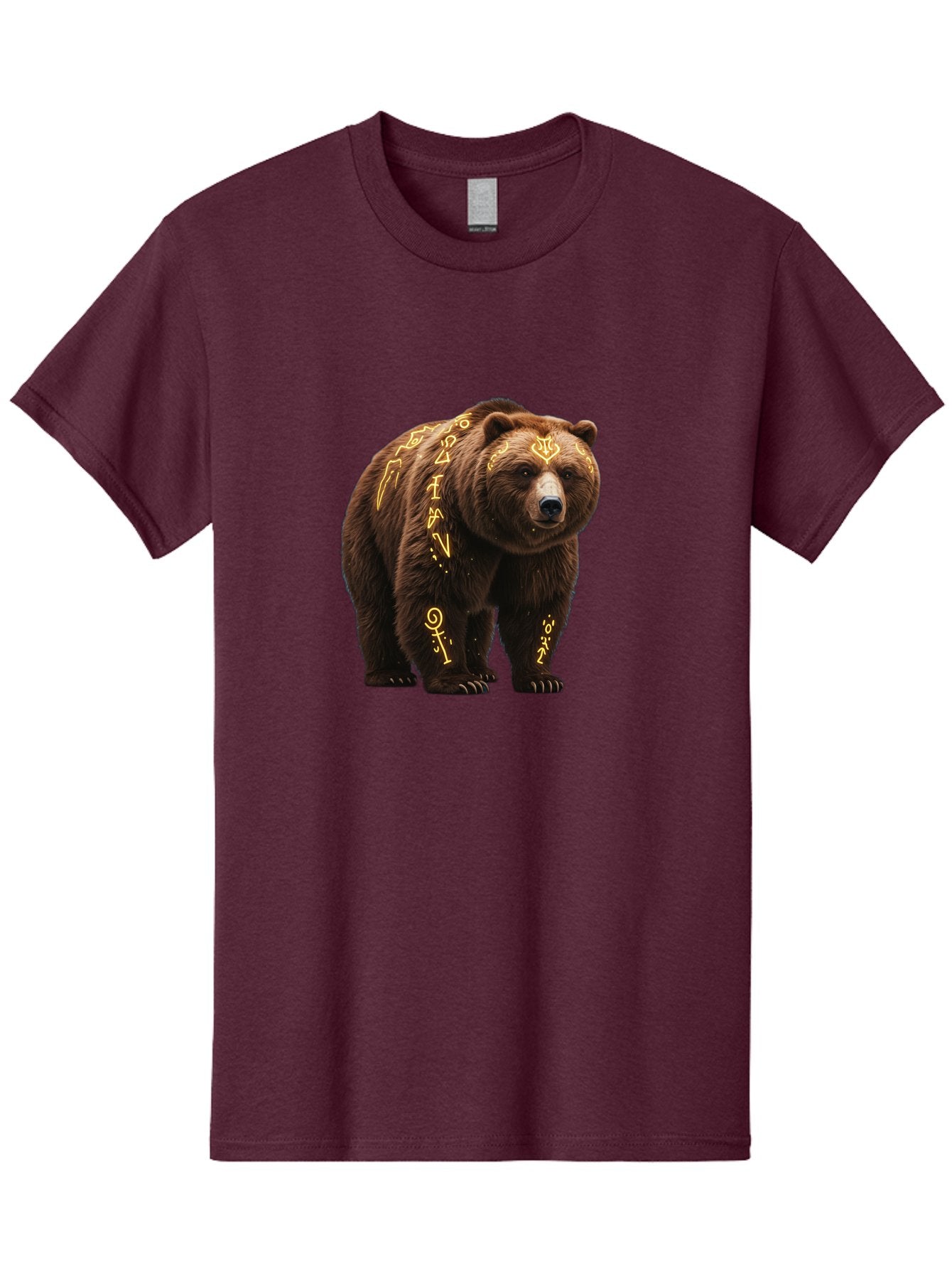 Tattooed-Brown-Bear Men'S Graphic Tee, 100% Cotton, Comfortable Casual Summer Wear, Machine Washable, Vintage Camera, Old Camera, Antique Camera, Black Camera, Classic Photography, Photography Equipment, Nostalgic Device, Film Camera, Baf563 7