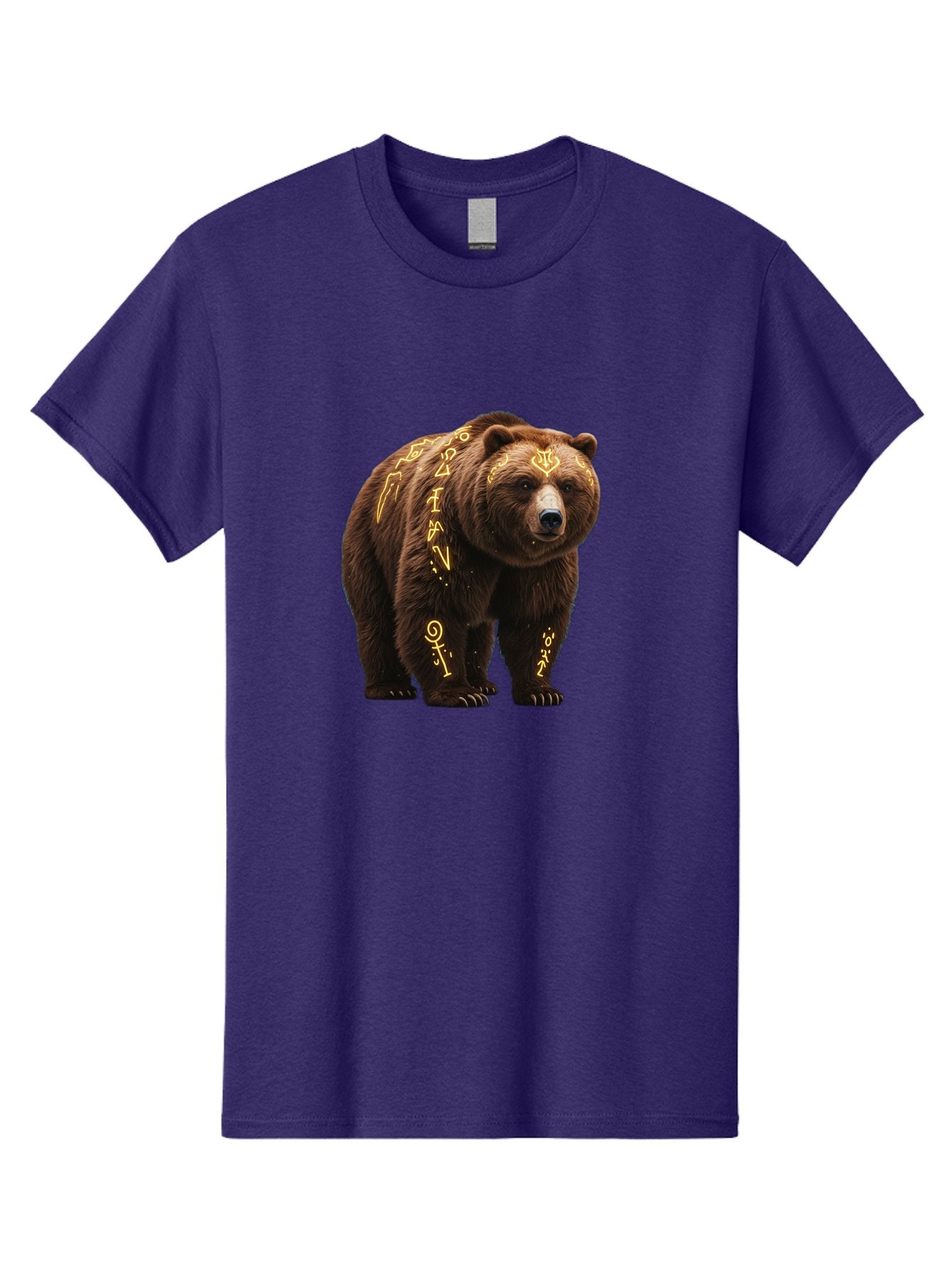 Tattooed-Brown-Bear Men'S Graphic Tee, 100% Cotton, Comfortable Casual Summer Wear, Machine Washable, Vintage Camera, Old Camera, Antique Camera, Black Camera, Classic Photography, Photography Equipment, Nostalgic Device, Film Camera, Baf563 6