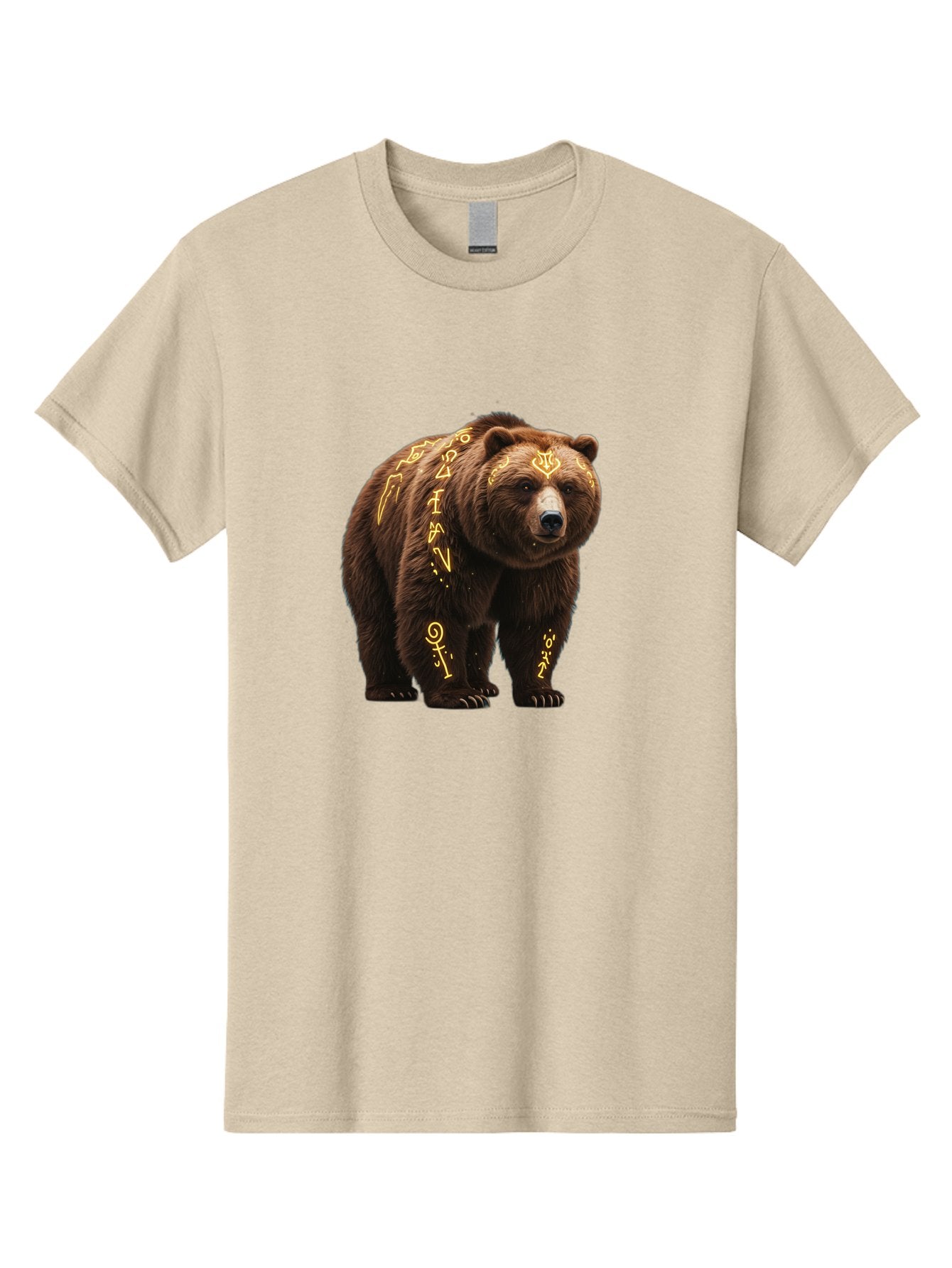 Tattooed-Brown-Bear Men'S Graphic Tee, 100% Cotton, Comfortable Casual Summer Wear, Machine Washable, Vintage Camera, Old Camera, Antique Camera, Black Camera, Classic Photography, Photography Equipment, Nostalgic Device, Film Camera, Baf563 10