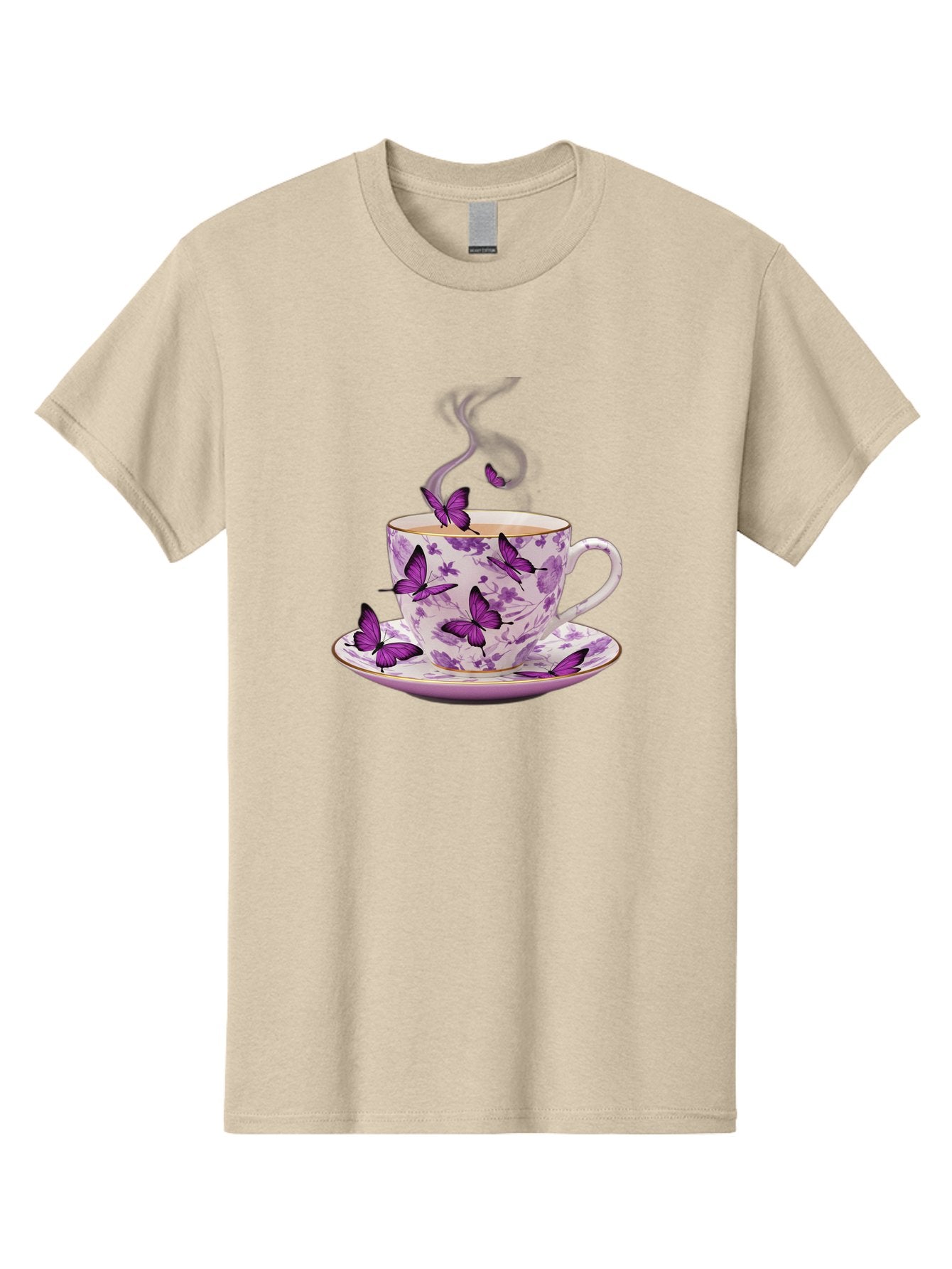 Tea-Cup-With-Purple-Butterflies Men'S Graphic Tee, 100% Cotton, Comfortable Casual Summer Wear, Machine Washable, Vintage Camera, Old Camera, Antique Camera, Black Camera, Classic Photography, Photography Equipment, Nostalgic Device, Baf569 10