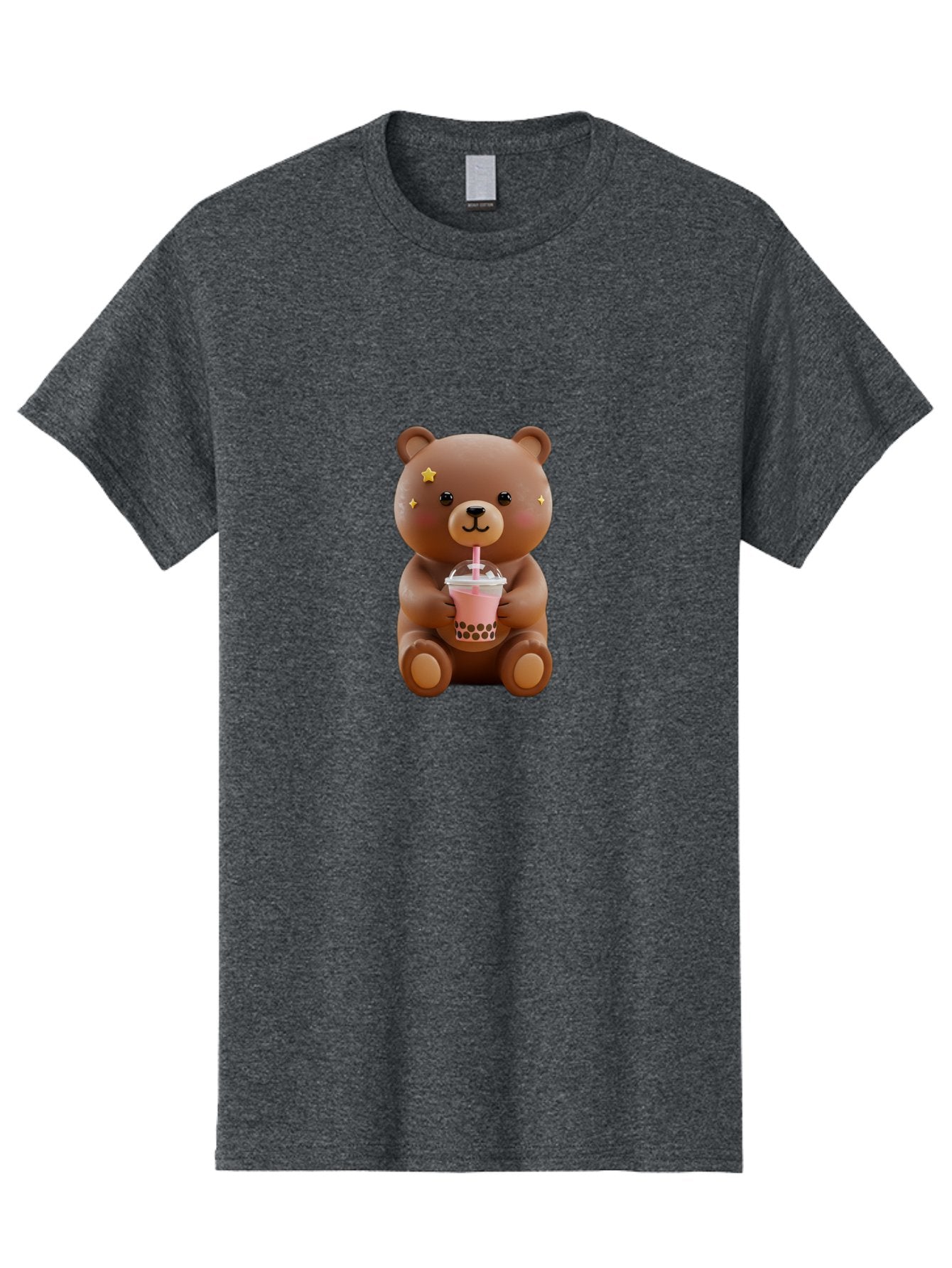 Teddy-Bear-With-Bubble-Tea Men'S Graphic Tee, 100% Cotton, Comfortable Casual Summer Wear, Machine Washable, Vintage Camera, Old Camera, Antique Camera, Black Camera, Classic Photography, Photography Equipment, Nostalgic Device, Film Camera, Baf573 15