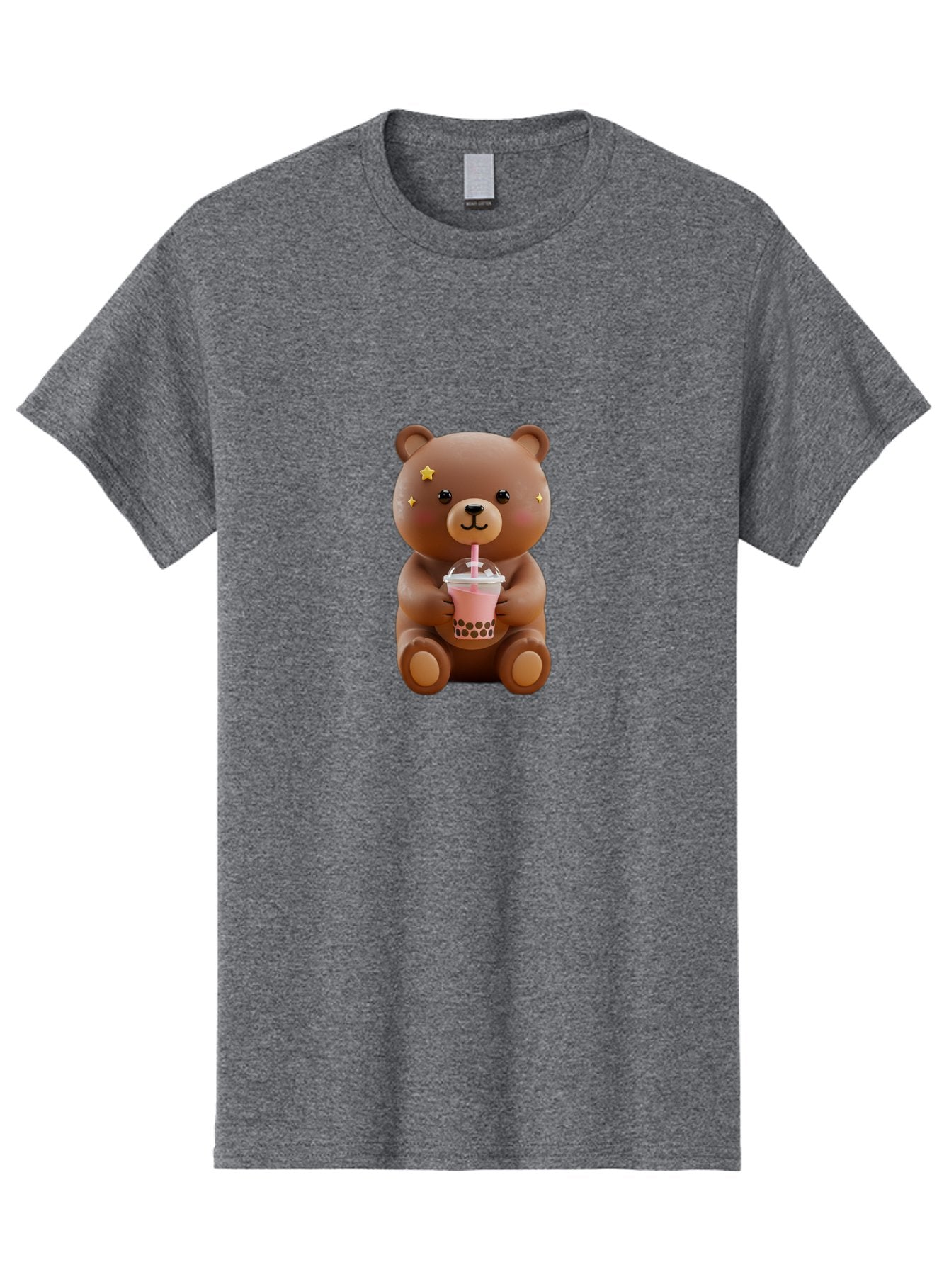 Teddy-Bear-With-Bubble-Tea Men'S Graphic Tee, 100% Cotton, Comfortable Casual Summer Wear, Machine Washable, Vintage Camera, Old Camera, Antique Camera, Black Camera, Classic Photography, Photography Equipment, Nostalgic Device, Film Camera, Baf573 3