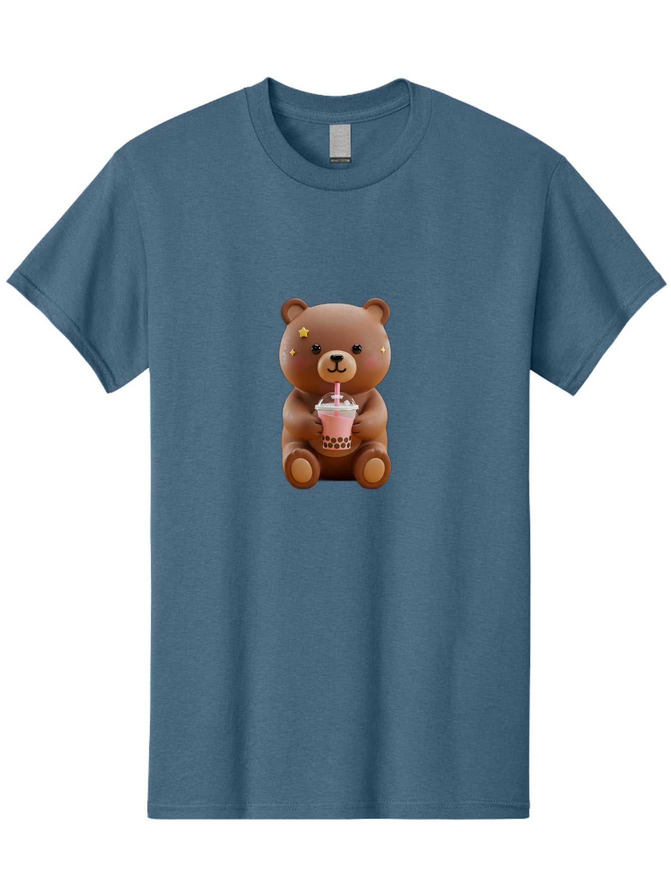 Teddy-Bear-With-Bubble-Tea Men'S Graphic Tee, 100% Cotton, Comfortable Casual Summer Wear, Machine Washable, Vintage Camera, Old Camera, Antique Camera, Black Camera, Classic Photography, Photography Equipment, Nostalgic Device, Film Camera, Baf573 10
