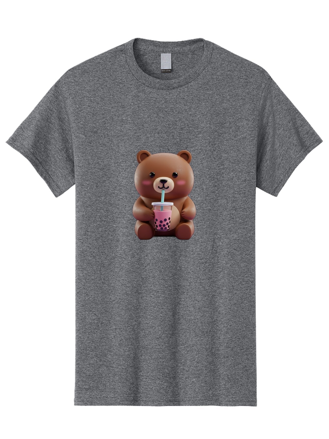 Teddy-Drinking-Boba Men'S Graphic Tee, 100% Cotton, Comfortable Casual Summer Wear, Machine Washable, Vintage Camera, Old Camera, Antique Camera, Black Camera, Classic Photography, Photography Equipment, Nostalgic Device, Film Camera, Baf583 5