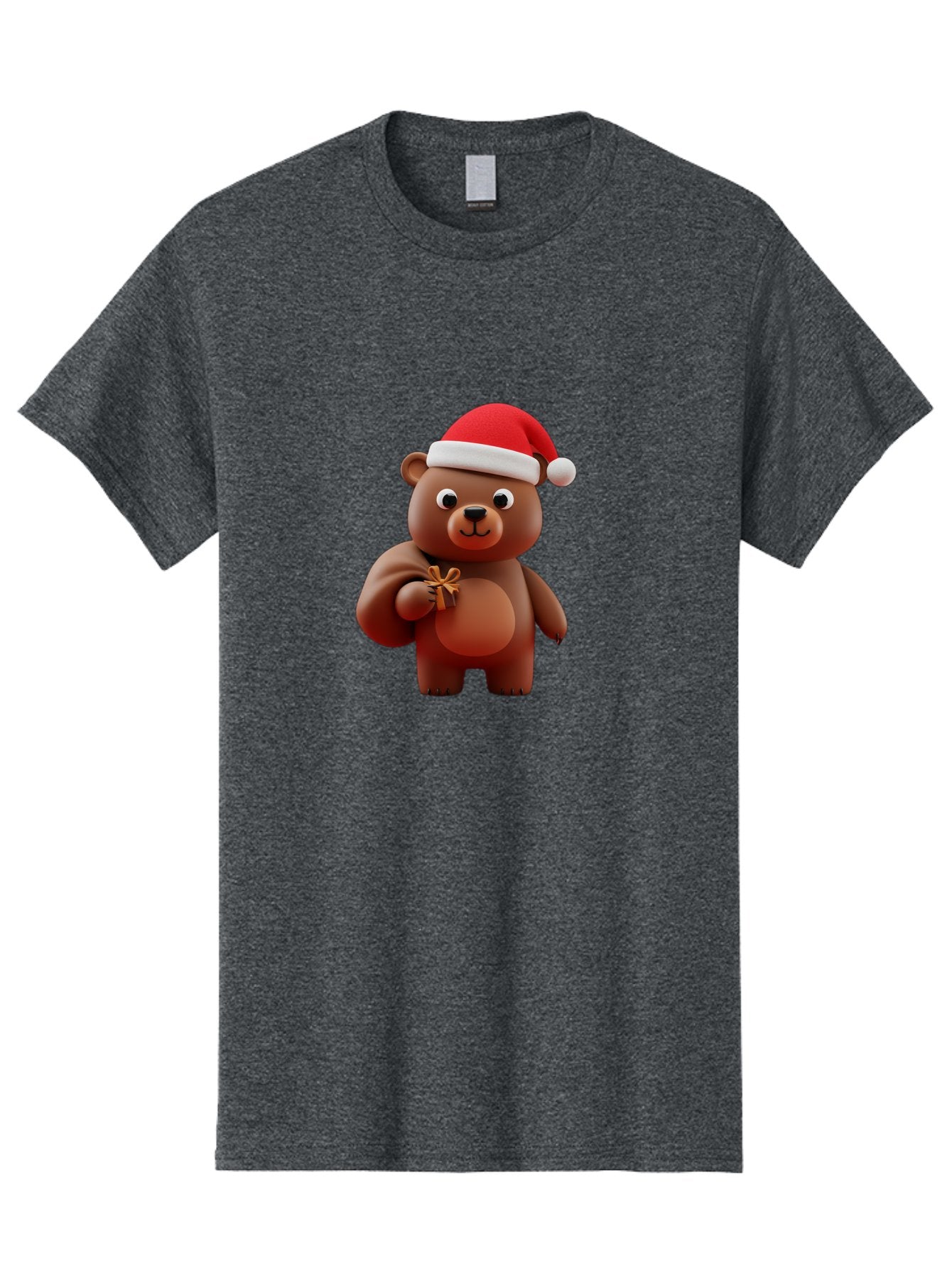 Teddy-In-Santa-Hat-1 Men'S Graphic Tee, 100% Cotton, Comfortable Casual Summer Wear, Machine Washable, Vintage Camera, Old Camera, Antique Camera, Black Camera, Classic Photography, Photography Equipment, Nostalgic Device, Film Camera, Baf585 15
