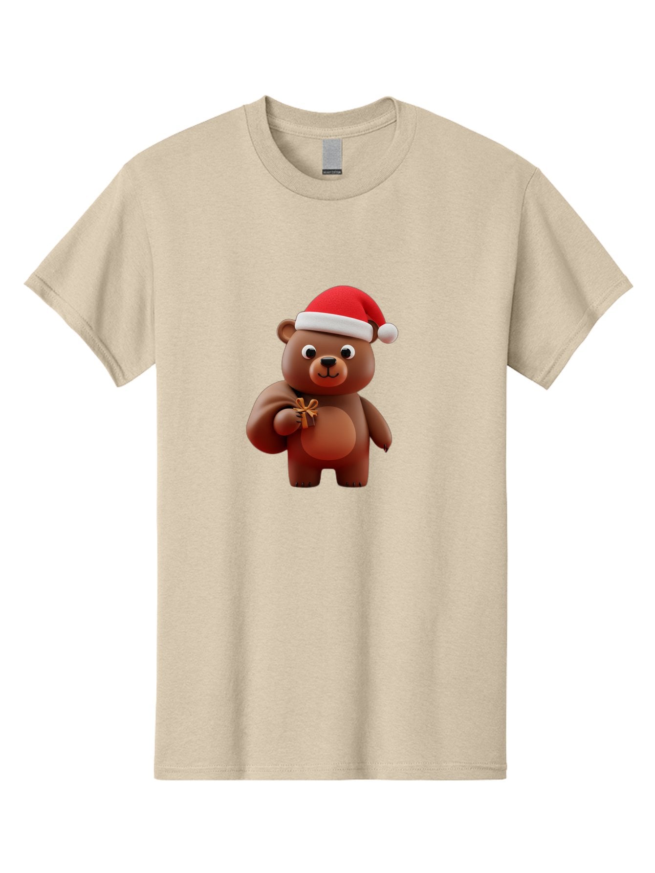 Teddy-In-Santa-Hat-1 Men'S Graphic Tee, 100% Cotton, Comfortable Casual Summer Wear, Machine Washable, Vintage Camera, Old Camera, Antique Camera, Black Camera, Classic Photography, Photography Equipment, Nostalgic Device, Film Camera, Baf585 8