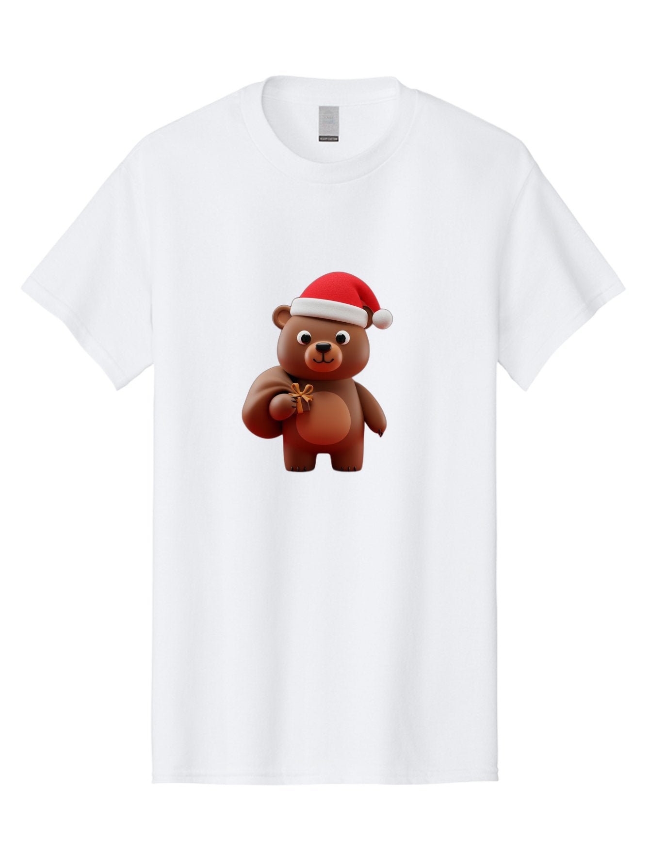 Teddy-In-Santa-Hat-1 Men'S Graphic Tee, 100% Cotton, Comfortable Casual Summer Wear, Machine Washable, Vintage Camera, Old Camera, Antique Camera, Black Camera, Classic Photography, Photography Equipment, Nostalgic Device, Film Camera, Baf585 11