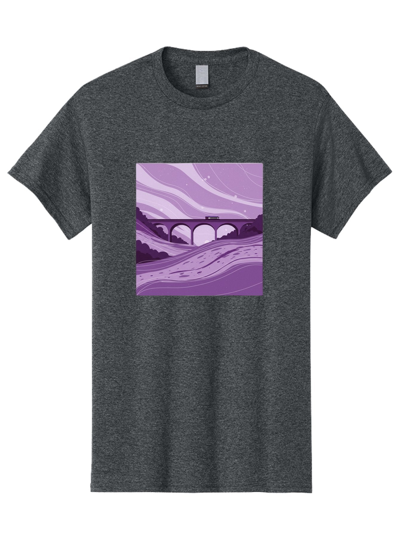 Train-On-Bridge Men'S Graphic Tee, 100% Cotton, Comfortable Casual Summer Wear, Machine Washable, Vintage Camera, Old Camera, Antique Camera, Black Camera, Classic Photography, Photography Equipment, Nostalgic Device, Film Camera, Camera Art Baf599 6