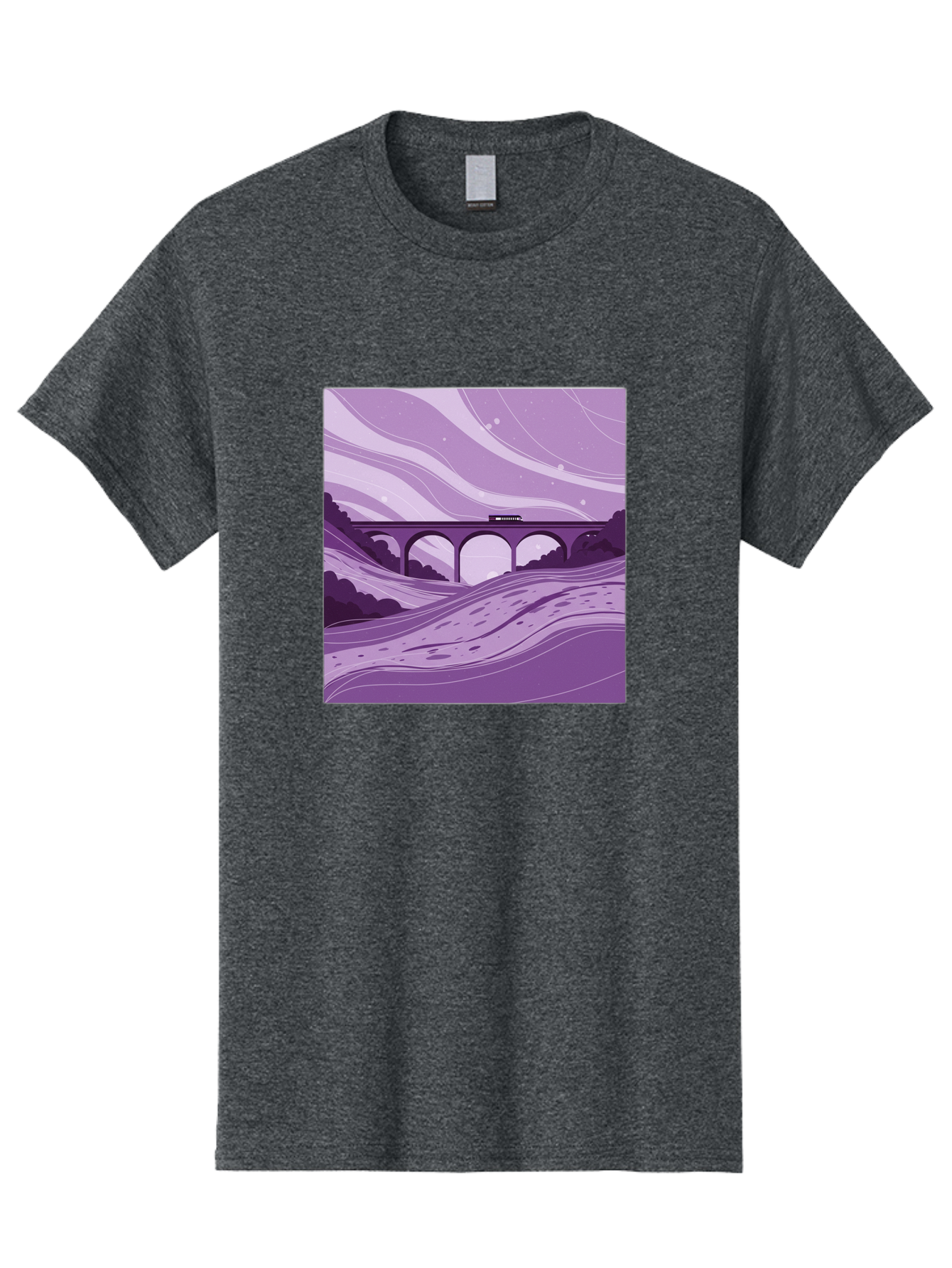 Train-On-Bridge Men'S Graphic Tee, 100% Cotton, Comfortable Casual Summer Wear, Machine Washable, Vintage Camera, Old Camera, Antique Camera, Black Camera, Classic Photography, Photography Equipment, Nostalgic Device, Film Camera, Camera Art Baf599 7