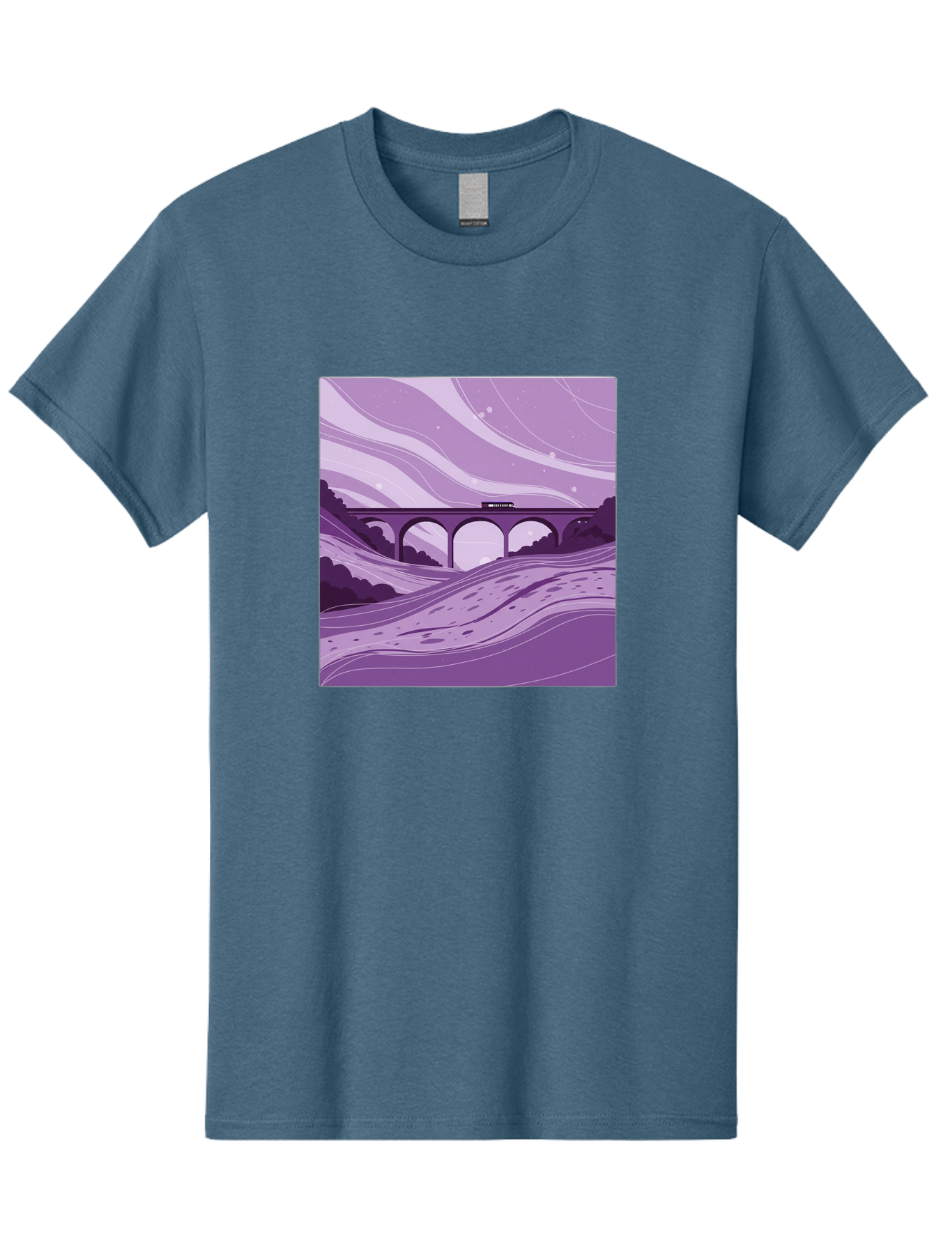Train-On-Bridge Men'S Graphic Tee, 100% Cotton, Comfortable Casual Summer Wear, Machine Washable, Vintage Camera, Old Camera, Antique Camera, Black Camera, Classic Photography, Photography Equipment, Nostalgic Device, Film Camera, Camera Art Baf599 5