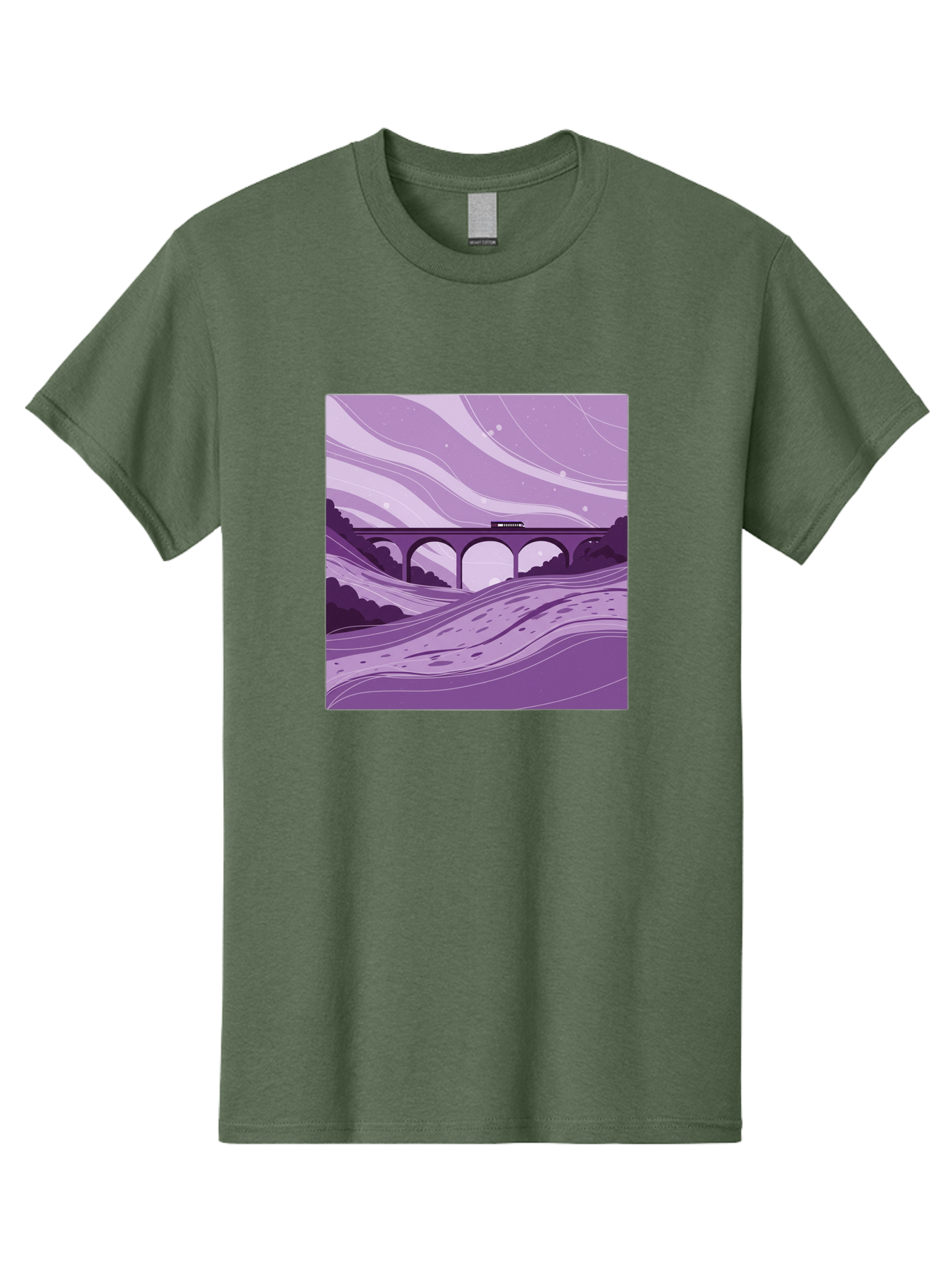 Train-On-Bridge Men'S Graphic Tee, 100% Cotton, Comfortable Casual Summer Wear, Machine Washable, Vintage Camera, Old Camera, Antique Camera, Black Camera, Classic Photography, Photography Equipment, Nostalgic Device, Film Camera, Camera Art Baf599 8