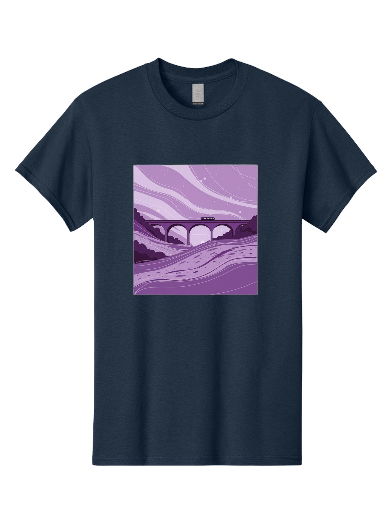 Train-On-Bridge Men'S Graphic Tee, 100% Cotton, Comfortable Casual Summer Wear, Machine Washable, Vintage Camera, Old Camera, Antique Camera, Black Camera, Classic Photography, Photography Equipment, Nostalgic Device, Film Camera, Camera Art Baf599 9