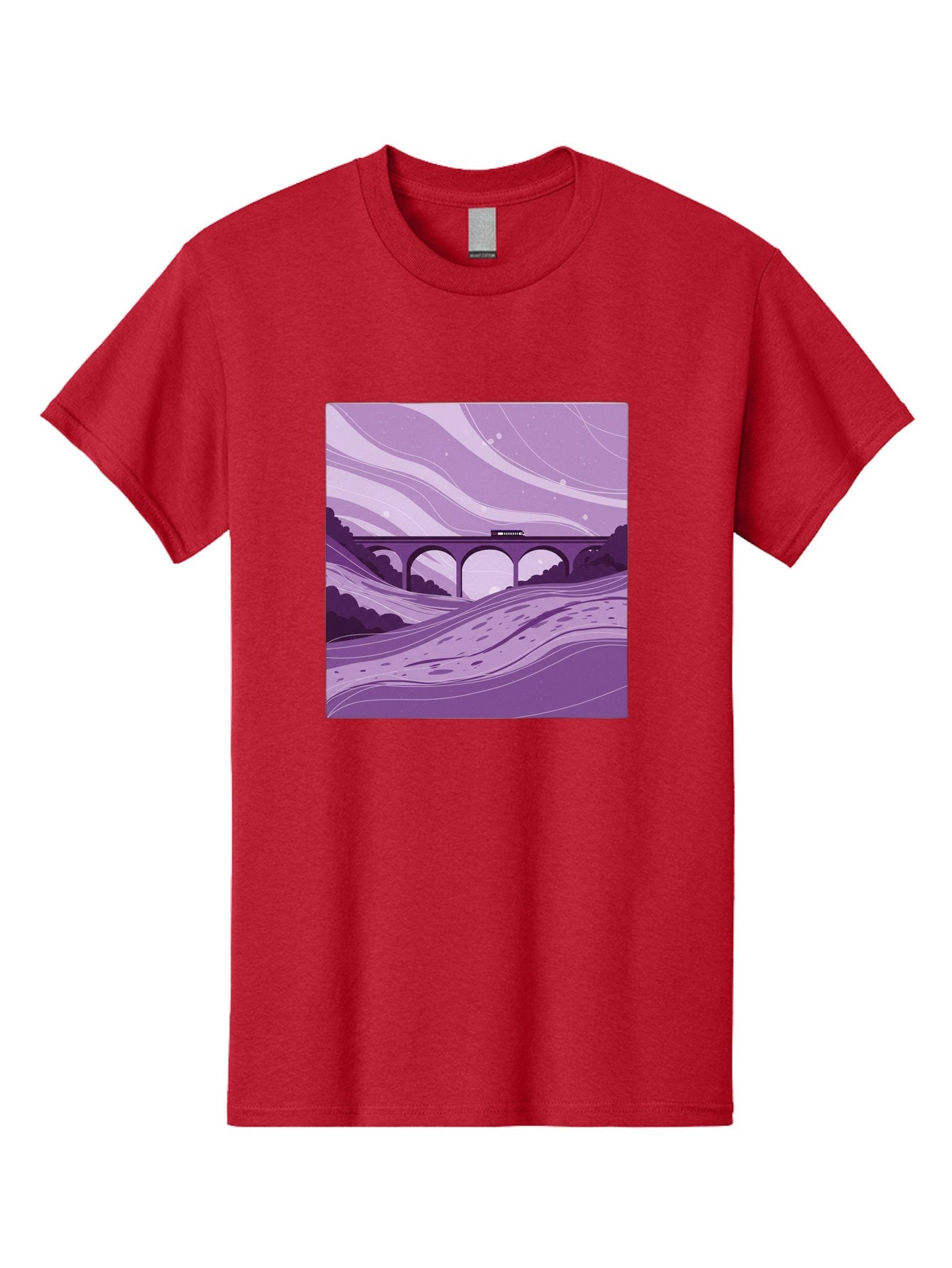 Train-On-Bridge Men'S Graphic Tee, 100% Cotton, Comfortable Casual Summer Wear, Machine Washable, Vintage Camera, Old Camera, Antique Camera, Black Camera, Classic Photography, Photography Equipment, Nostalgic Device, Film Camera, Camera Art Baf599 7