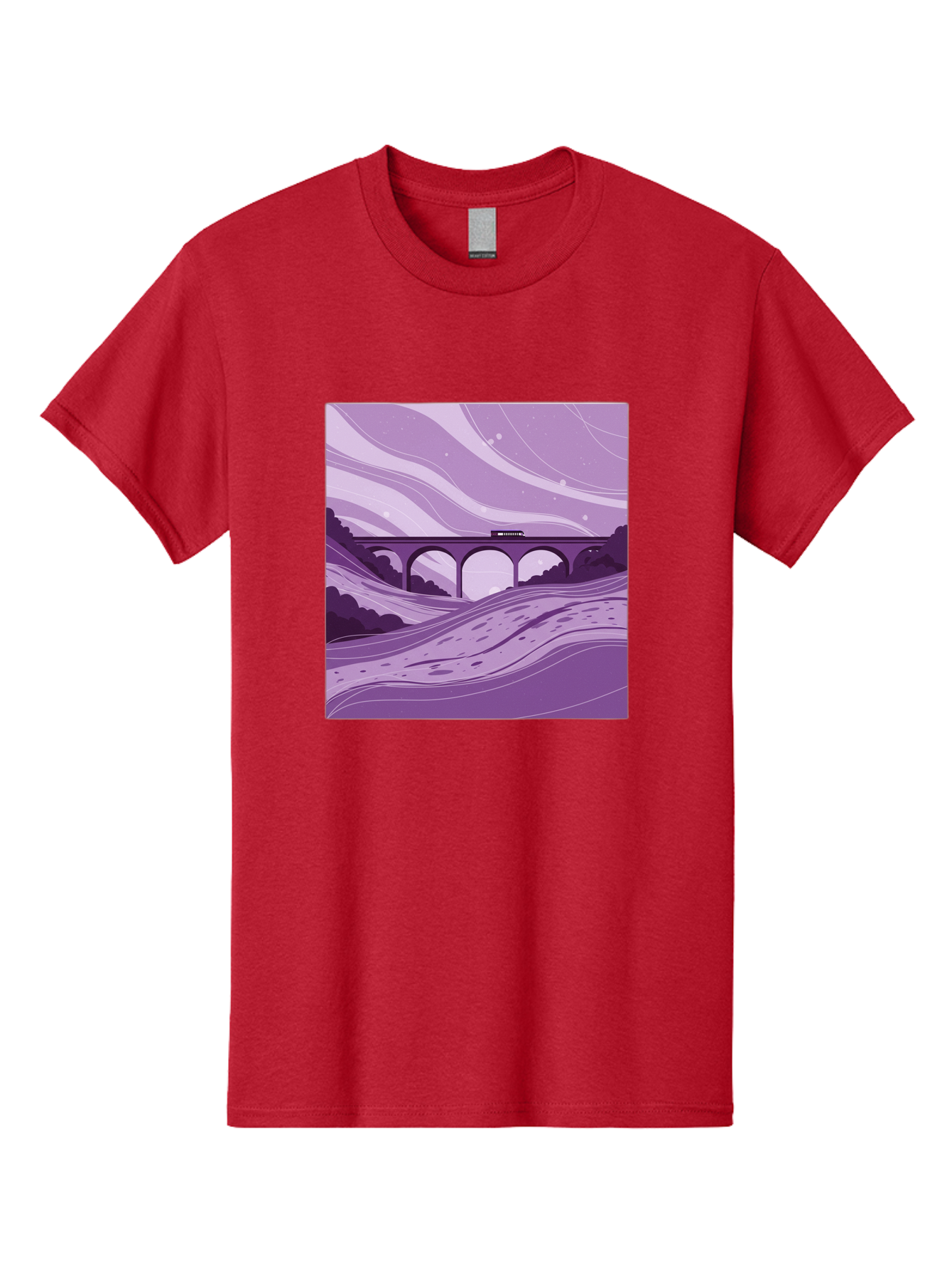 Train-On-Bridge Men'S Graphic Tee, 100% Cotton, Comfortable Casual Summer Wear, Machine Washable, Vintage Camera, Old Camera, Antique Camera, Black Camera, Classic Photography, Photography Equipment, Nostalgic Device, Film Camera, Camera Art Baf599 13