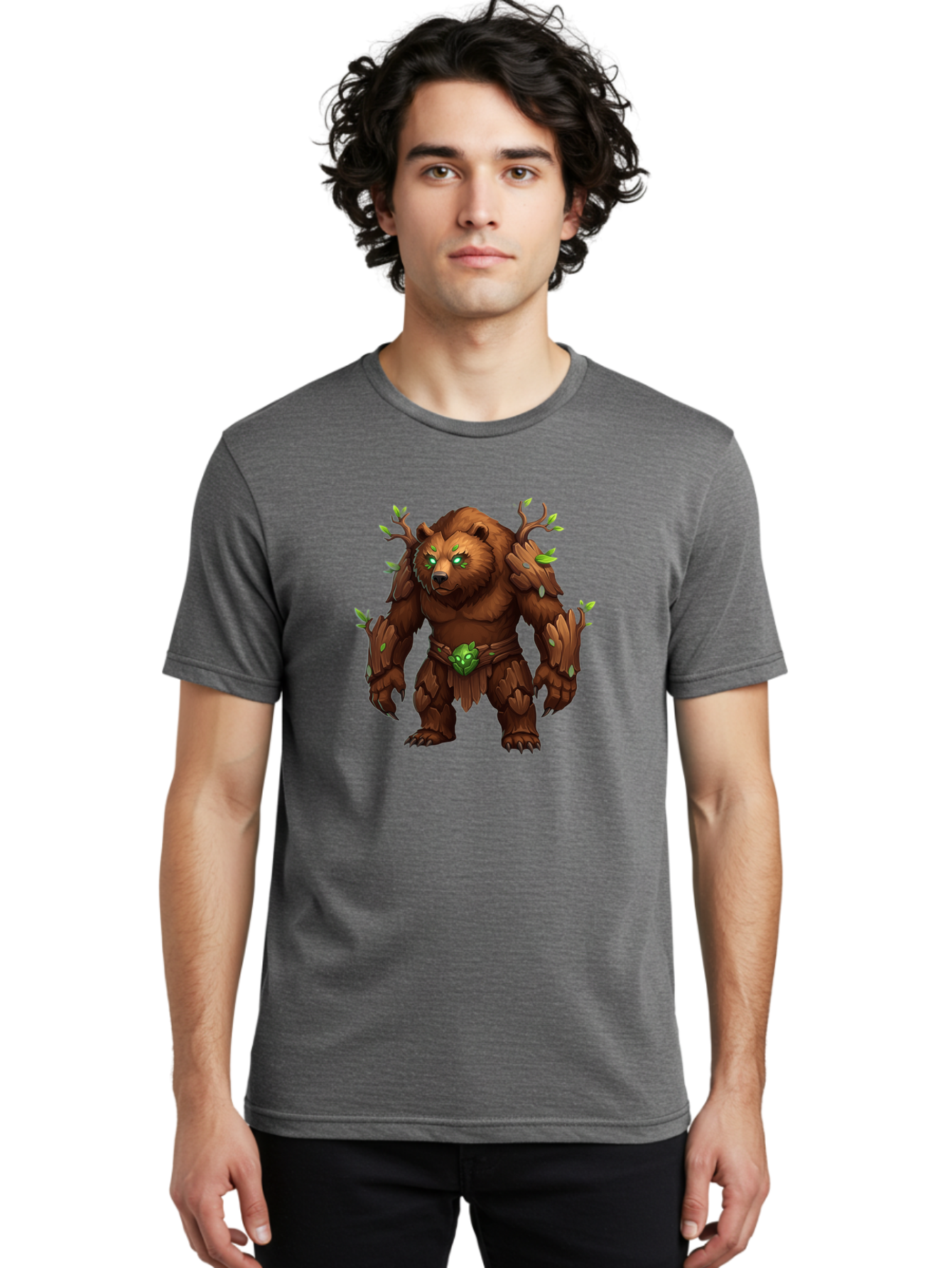 Treant-Bear Men'S Graphic Tee, 100% Cotton, Comfortable Casual Summer Wear, Machine Washable, Vintage Camera, Old Camera, Antique Camera, Black Camera, Classic Photography, Photography Equipment, Nostalgic Device, Film Camera, Camera Art Baf600 26