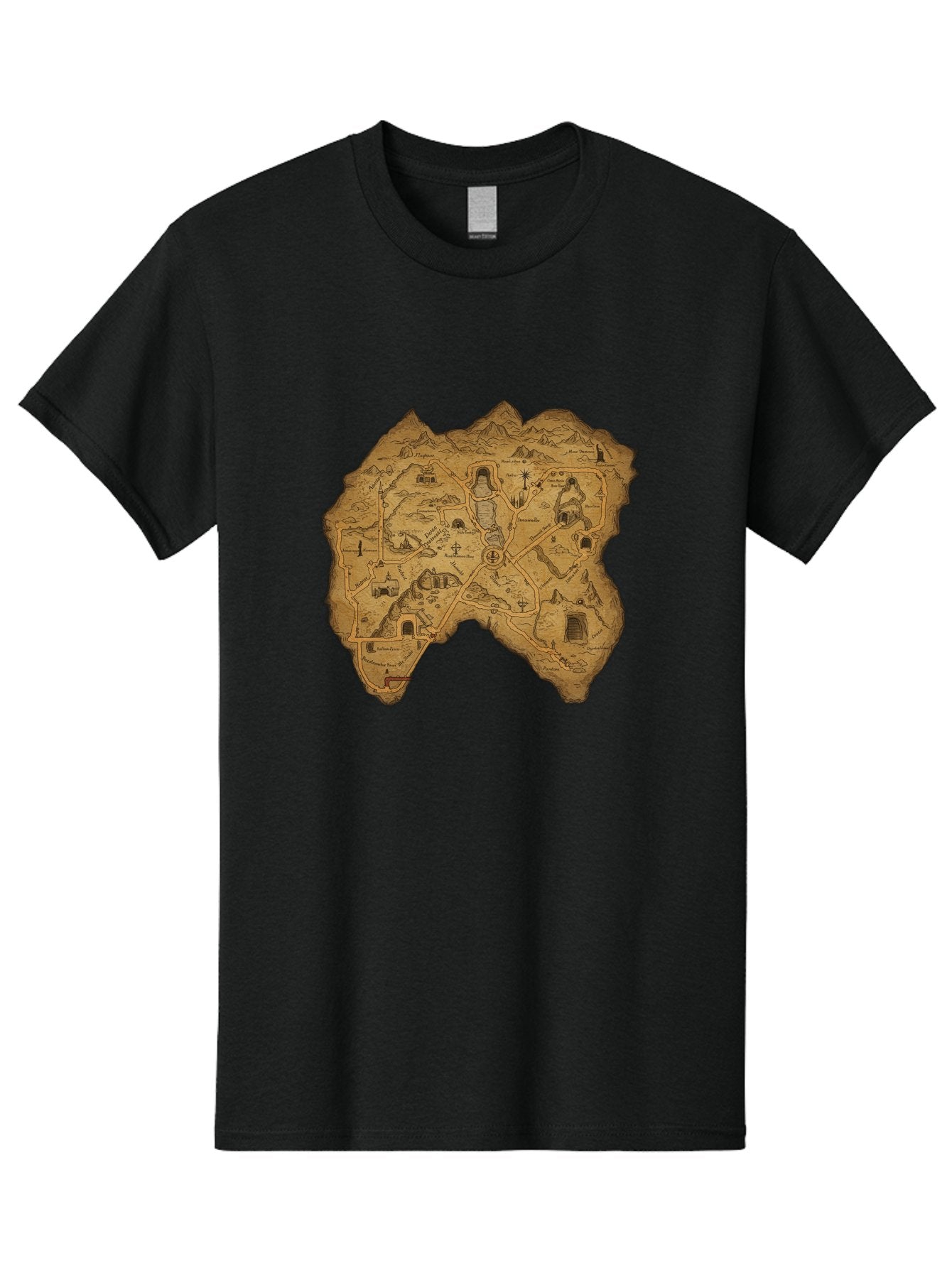 Treasure-Map Men'S Graphic Tee, 100% Cotton, Comfortable Casual Summer Wear, Machine Washable, Vintage Camera, Old Camera, Antique Camera, Black Camera, Classic Photography, Photography Equipment, Nostalgic Device, Film Camera, Camera Art Baf602 7