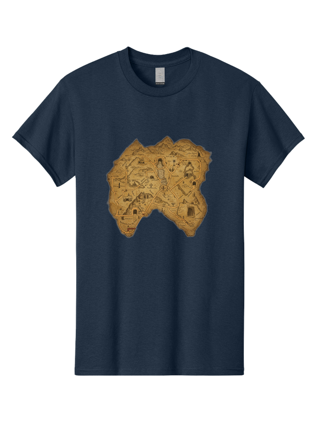 Treasure-Map Men'S Graphic Tee, 100% Cotton, Comfortable Casual Summer Wear, Machine Washable, Vintage Camera, Old Camera, Antique Camera, Black Camera, Classic Photography, Photography Equipment, Nostalgic Device, Film Camera, Camera Art Baf602 3