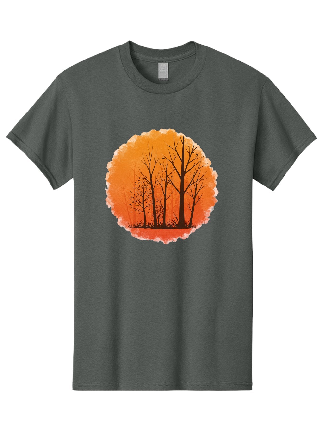 Trees-Silhouette Men'S Graphic Tee, 100% Cotton, Comfortable Casual Summer Wear, Machine Washable, Vintage Camera, Old Camera, Antique Camera, Black Camera, Classic Photography, Photography Equipment, Nostalgic Device, Film Camera, Camera Art Baf605 9