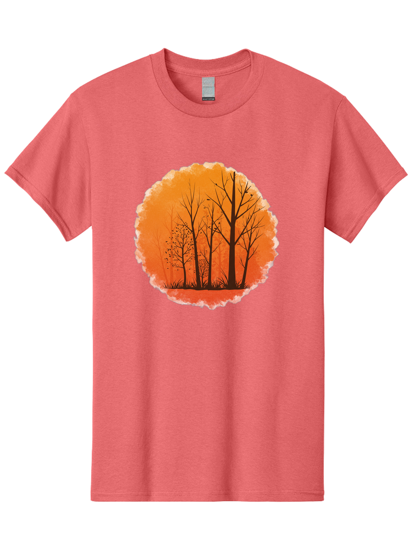 Trees-Silhouette Men'S Graphic Tee, 100% Cotton, Comfortable Casual Summer Wear, Machine Washable, Vintage Camera, Old Camera, Antique Camera, Black Camera, Classic Photography, Photography Equipment, Nostalgic Device, Film Camera, Camera Art Baf605 23