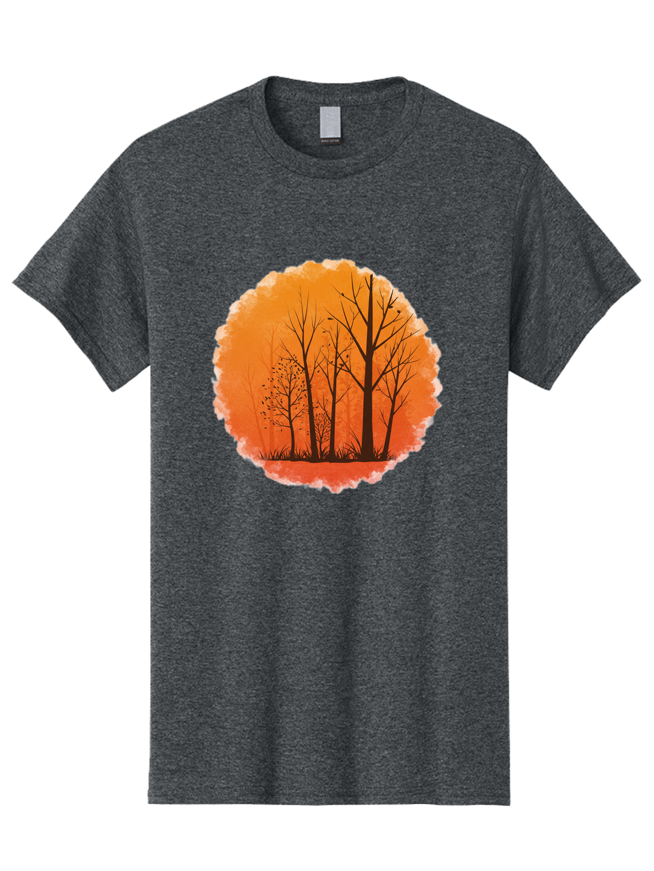 Trees-Silhouette Men'S Graphic Tee, 100% Cotton, Comfortable Casual Summer Wear, Machine Washable, Vintage Camera, Old Camera, Antique Camera, Black Camera, Classic Photography, Photography Equipment, Nostalgic Device, Film Camera, Camera Art Baf605 7