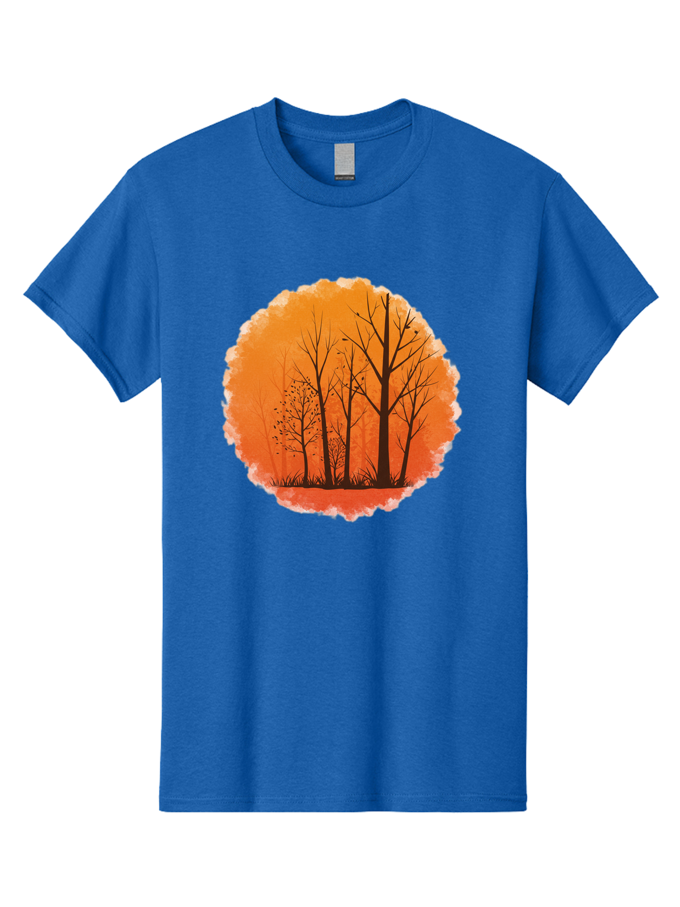Trees-Silhouette Men'S Graphic Tee, 100% Cotton, Comfortable Casual Summer Wear, Machine Washable, Vintage Camera, Old Camera, Antique Camera, Black Camera, Classic Photography, Photography Equipment, Nostalgic Device, Film Camera, Camera Art Baf605 3