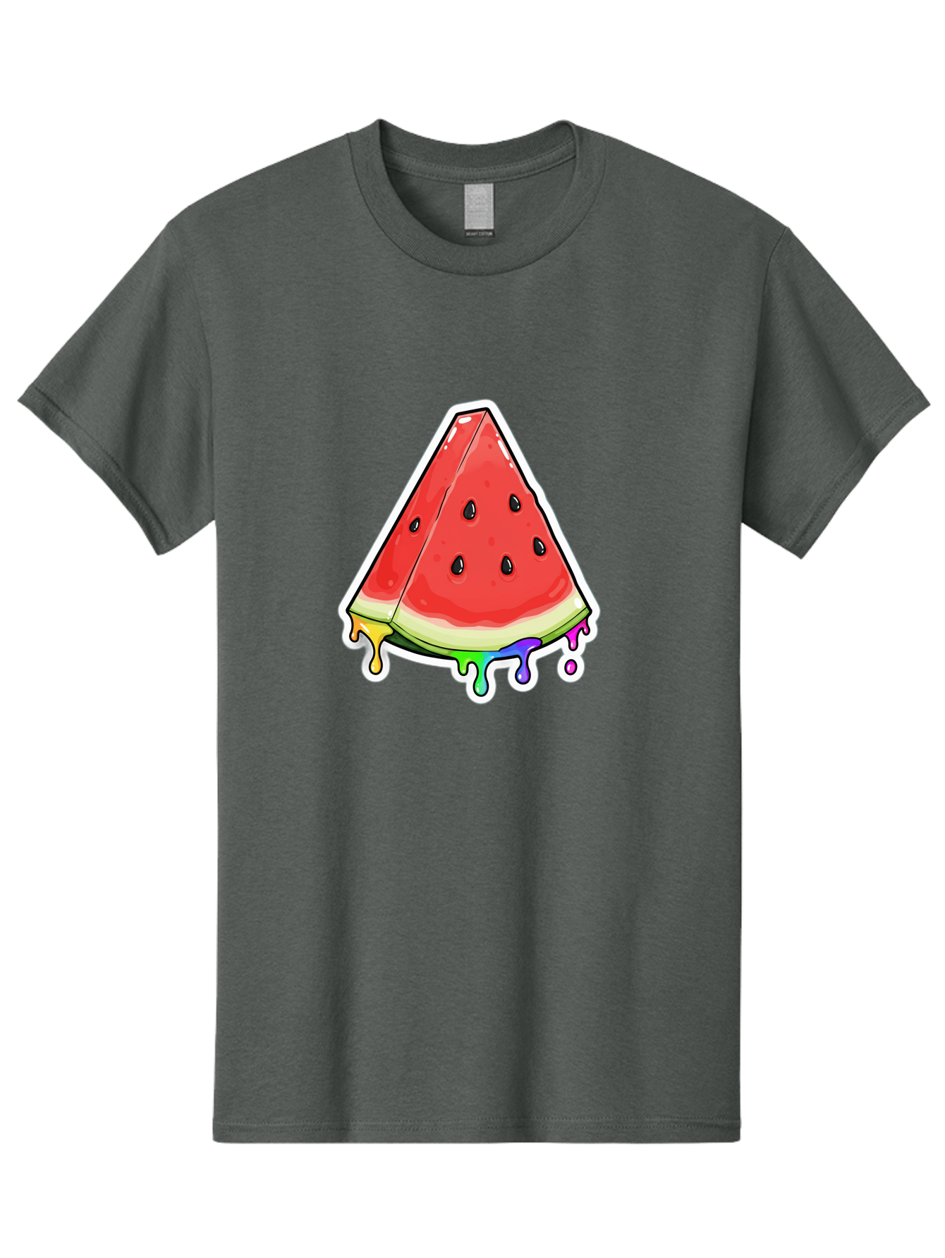 Triangular-Watermelon-Slice Men'S Graphic Tee, 100% Cotton, Comfortable Casual Summer Wear, Machine Washable, Vintage Camera, Old Camera, Antique Camera, Black Camera, Classic Photography, Photography Equipment, Nostalgic Device, Film Camera, Baf606 7