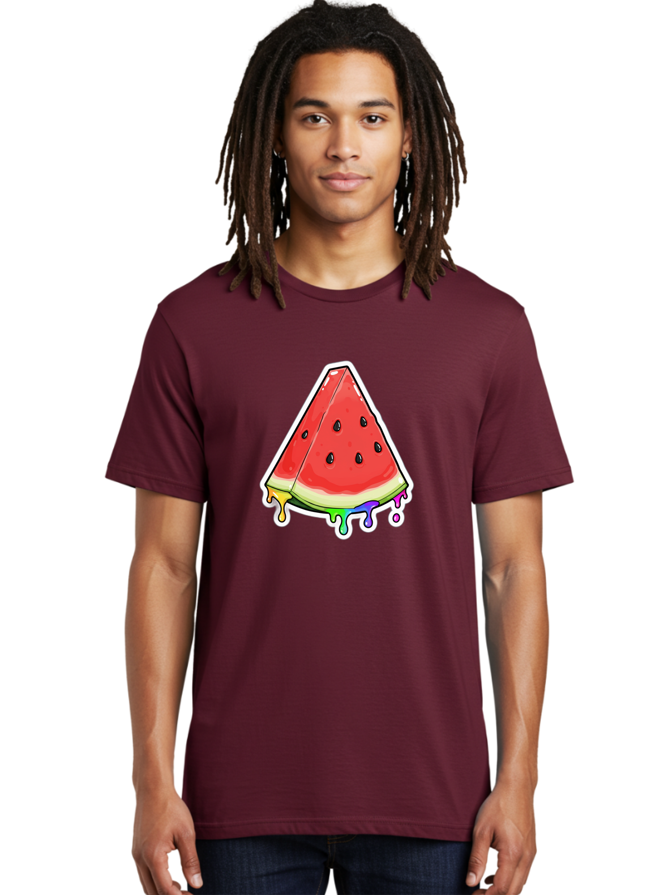 Triangular-Watermelon-Slice Men'S Graphic Tee, 100% Cotton, Comfortable Casual Summer Wear, Machine Washable, Vintage Camera, Old Camera, Antique Camera, Black Camera, Classic Photography, Photography Equipment, Nostalgic Device, Film Camera, Baf606 12