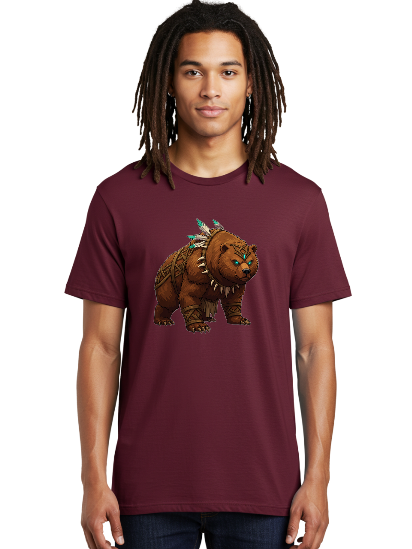 Tribal-Bear Men'S Graphic Tee, 100% Cotton, Comfortable Casual Summer Wear, Machine Washable, Vintage Camera, Old Camera, Antique Camera, Black Camera, Classic Photography, Photography Equipment, Nostalgic Device, Film Camera, Camera Art Baf607 22
