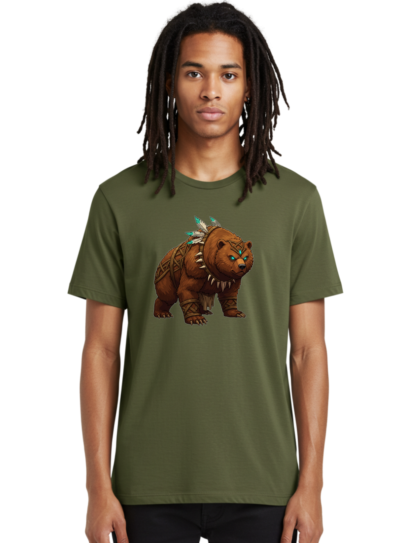 Tribal-Bear Men'S Graphic Tee, 100% Cotton, Comfortable Casual Summer Wear, Machine Washable, Vintage Camera, Old Camera, Antique Camera, Black Camera, Classic Photography, Photography Equipment, Nostalgic Device, Film Camera, Camera Art Baf607 12