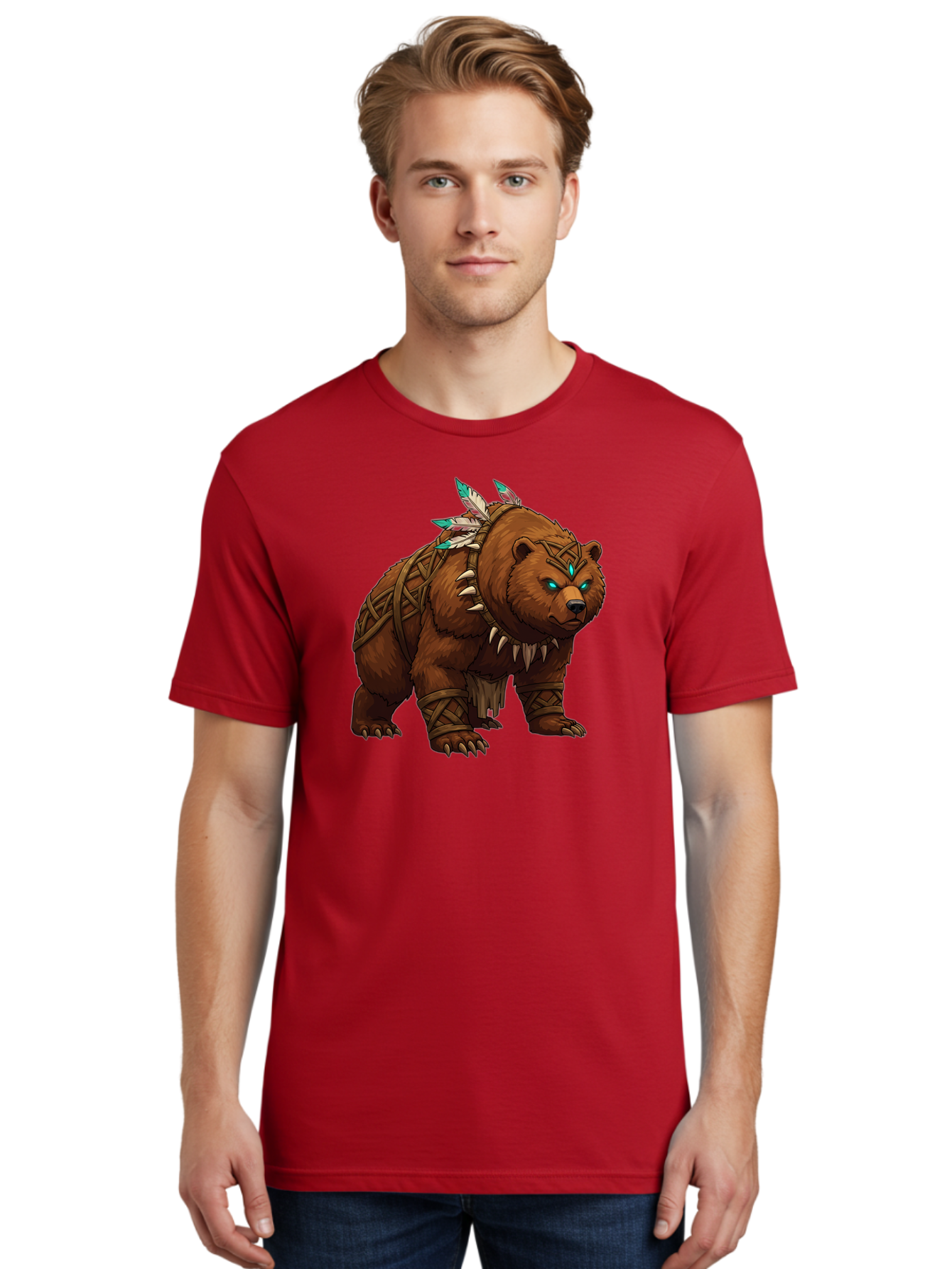 Tribal-Bear Men'S Graphic Tee, 100% Cotton, Comfortable Casual Summer Wear, Machine Washable, Vintage Camera, Old Camera, Antique Camera, Black Camera, Classic Photography, Photography Equipment, Nostalgic Device, Film Camera, Camera Art Baf607 10