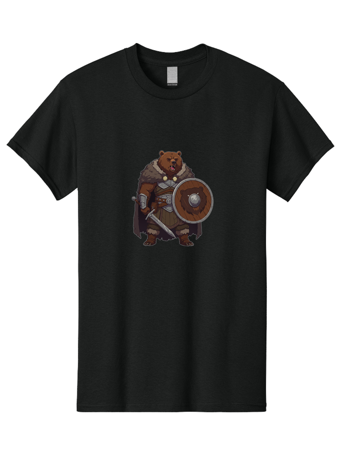 Ursidae-Warrior Men'S Graphic Tee, 100% Cotton, Comfortable Casual Summer Wear, Machine Washable, Vintage Camera, Old Camera, Antique Camera, Black Camera, Classic Photography, Photography Equipment, Nostalgic Device, Film Camera, Camera Art Baf612 3