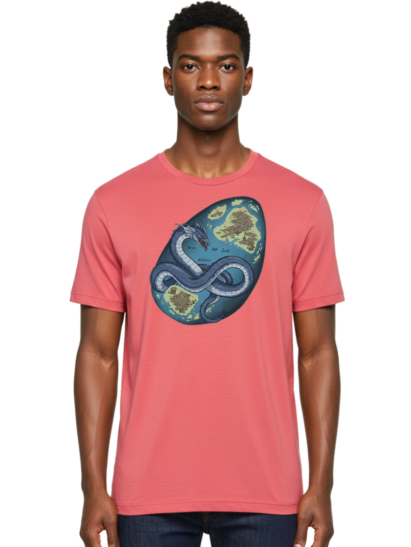 Varan-Sea-Map-Dragon Men'S Graphic Tee, 100% Cotton, Comfortable Casual Summer Wear, Machine Washable, Vintage Camera, Old Camera, Antique Camera, Black Camera, Classic Photography, Photography Equipment, Nostalgic Device, Film Camera, Baf614 18