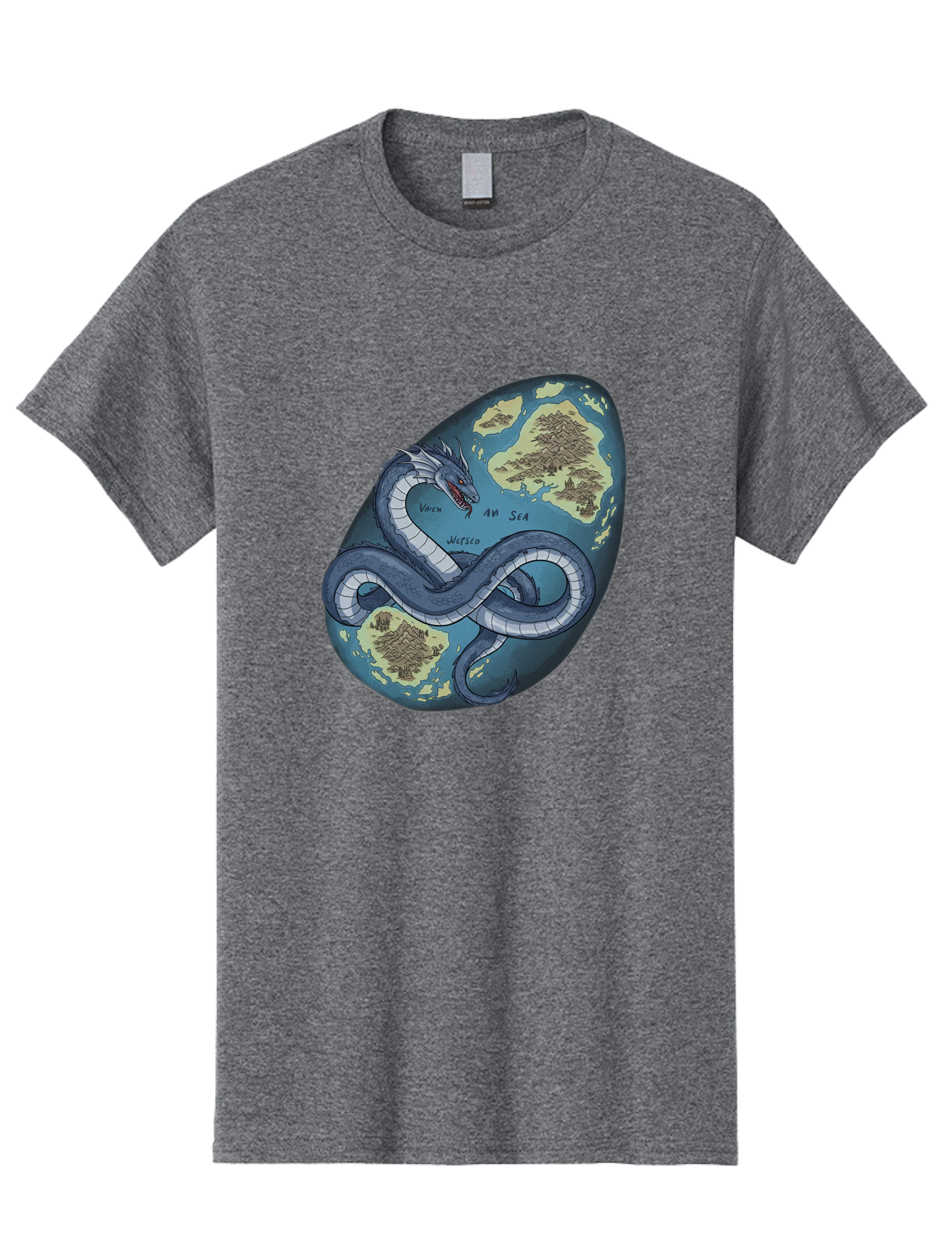 Varan-Sea-Map-Dragon Men'S Graphic Tee, 100% Cotton, Comfortable Casual Summer Wear, Machine Washable, Vintage Camera, Old Camera, Antique Camera, Black Camera, Classic Photography, Photography Equipment, Nostalgic Device, Film Camera, Baf614 3