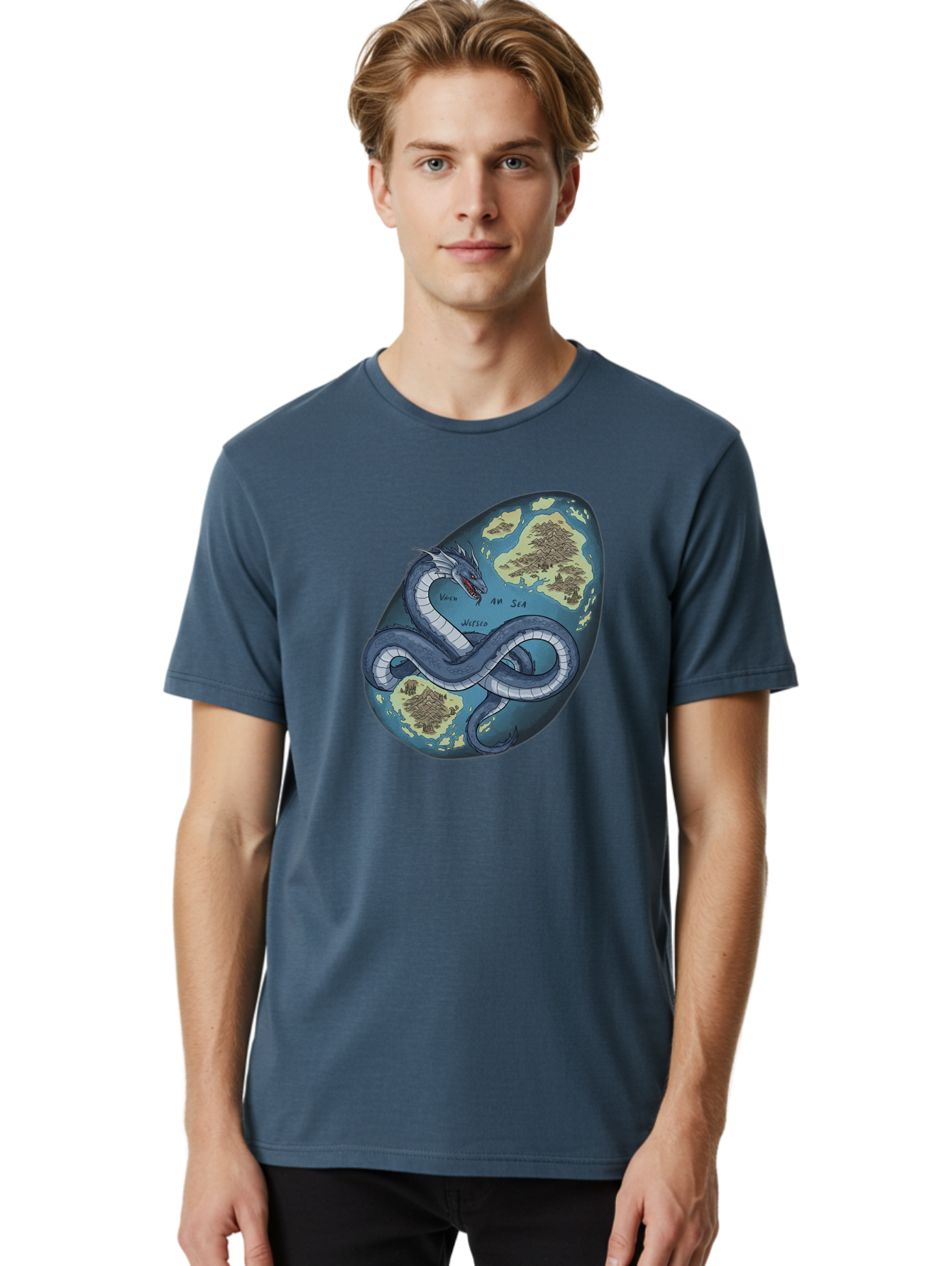 Varan-Sea-Map-Dragon Men'S Graphic Tee, 100% Cotton, Comfortable Casual Summer Wear, Machine Washable, Vintage Camera, Old Camera, Antique Camera, Black Camera, Classic Photography, Photography Equipment, Nostalgic Device, Film Camera, Baf614 12