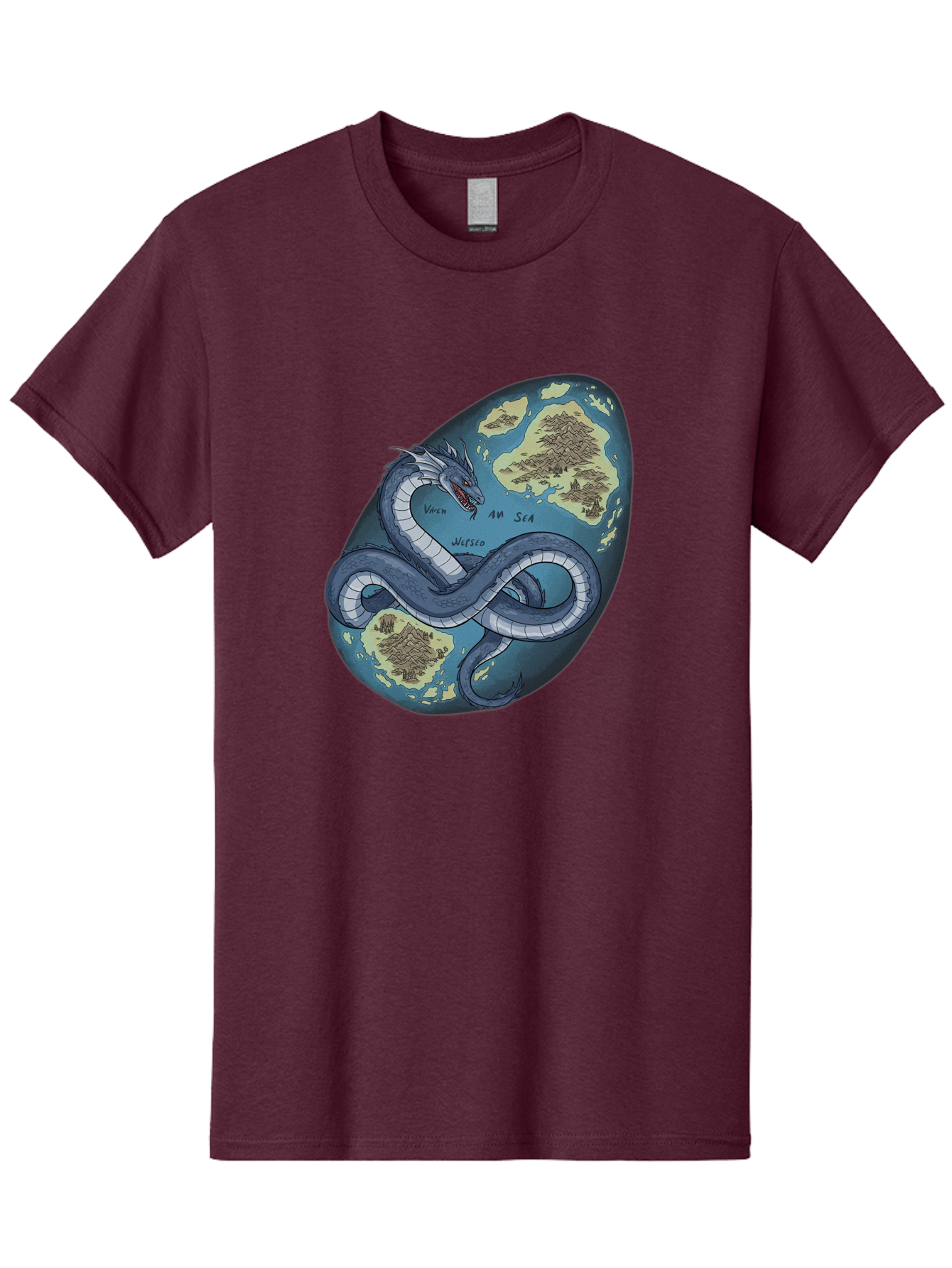 Varan-Sea-Map-Dragon Men'S Graphic Tee, 100% Cotton, Comfortable Casual Summer Wear, Machine Washable, Vintage Camera, Old Camera, Antique Camera, Black Camera, Classic Photography, Photography Equipment, Nostalgic Device, Film Camera, Baf614 19