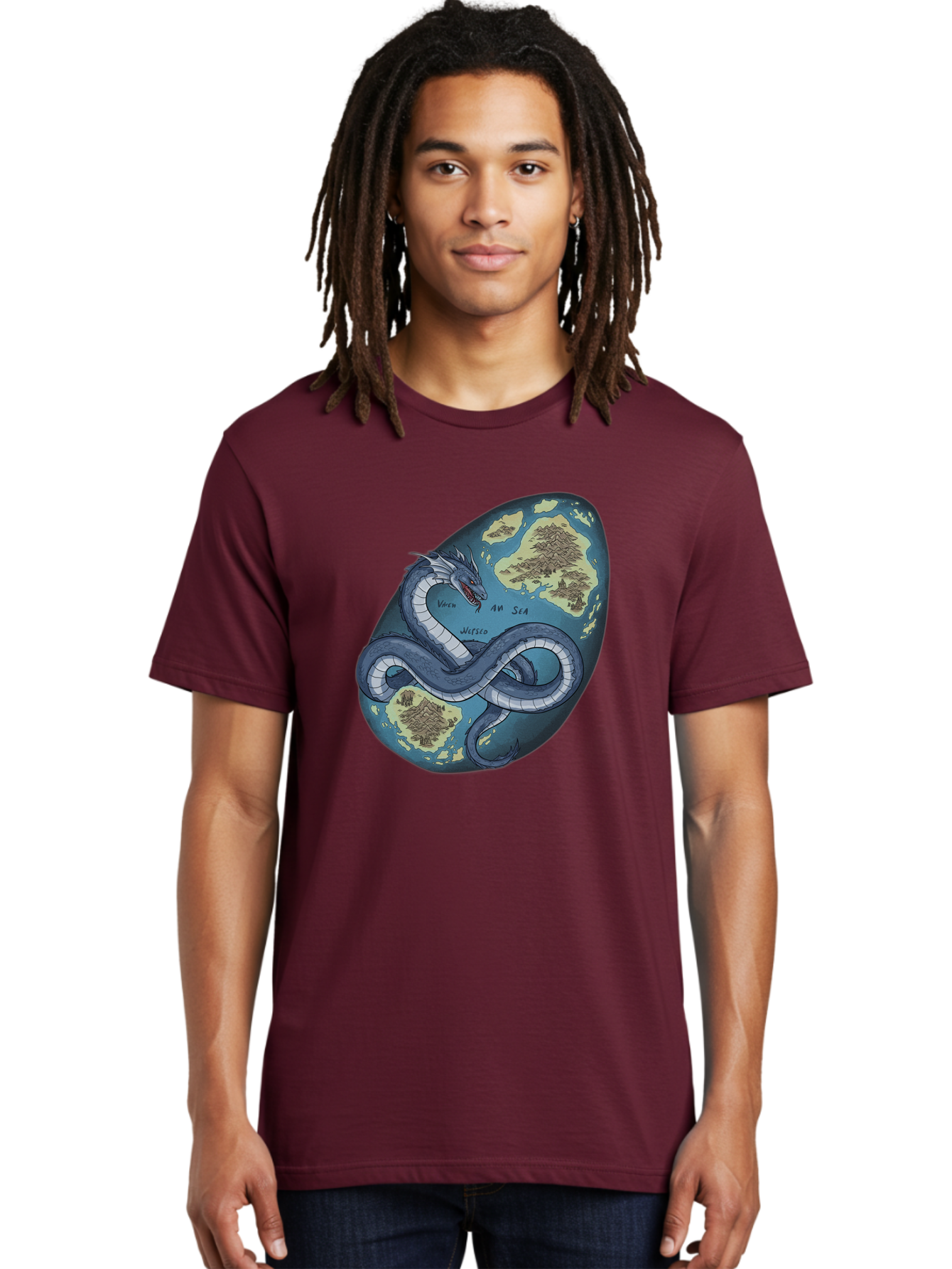 Varan-Sea-Map-Dragon Men'S Graphic Tee, 100% Cotton, Comfortable Casual Summer Wear, Machine Washable, Vintage Camera, Old Camera, Antique Camera, Black Camera, Classic Photography, Photography Equipment, Nostalgic Device, Film Camera, Baf614 20