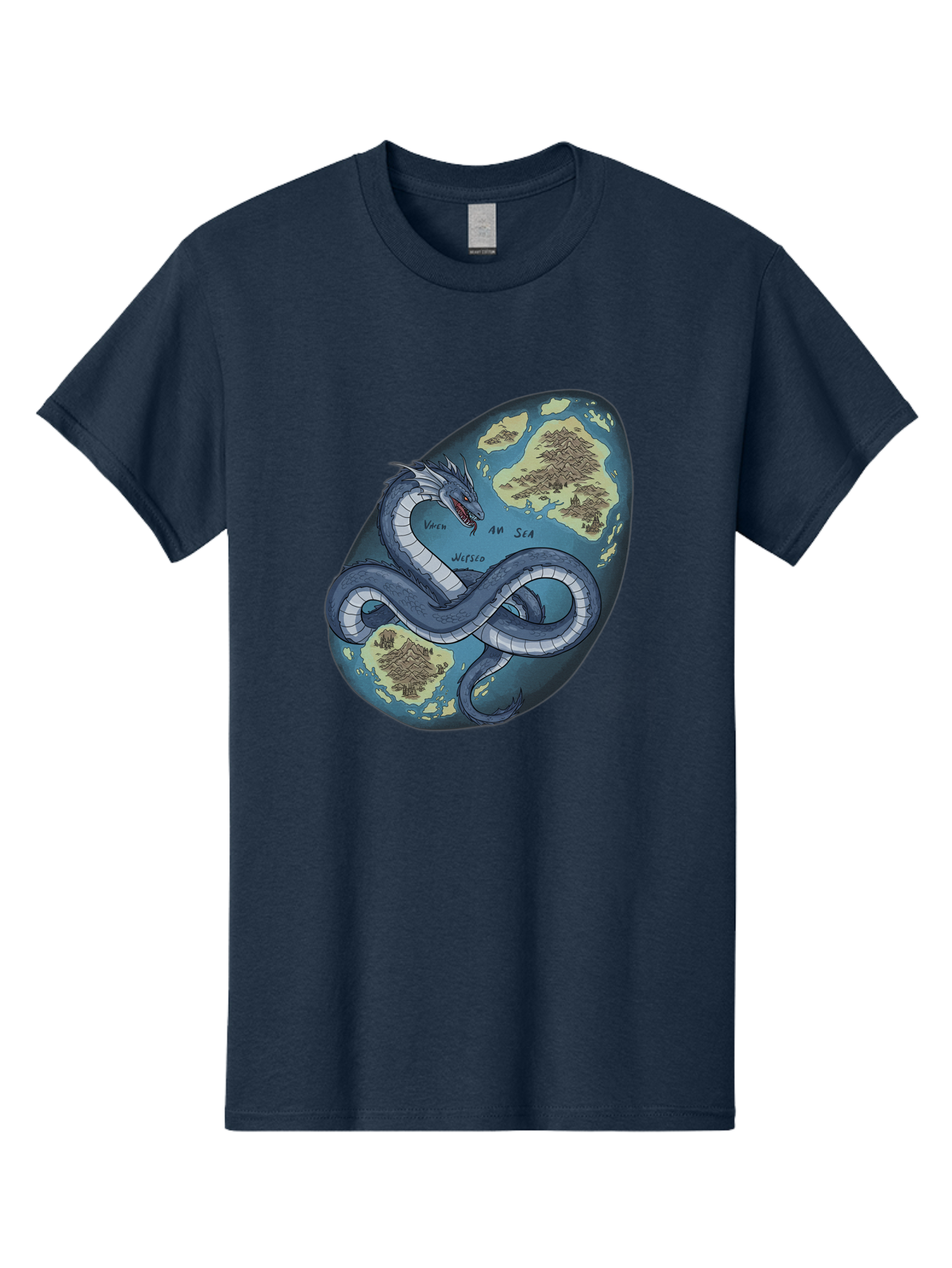Varan-Sea-Map-Dragon Men'S Graphic Tee, 100% Cotton, Comfortable Casual Summer Wear, Machine Washable, Vintage Camera, Old Camera, Antique Camera, Black Camera, Classic Photography, Photography Equipment, Nostalgic Device, Film Camera, Baf614 5