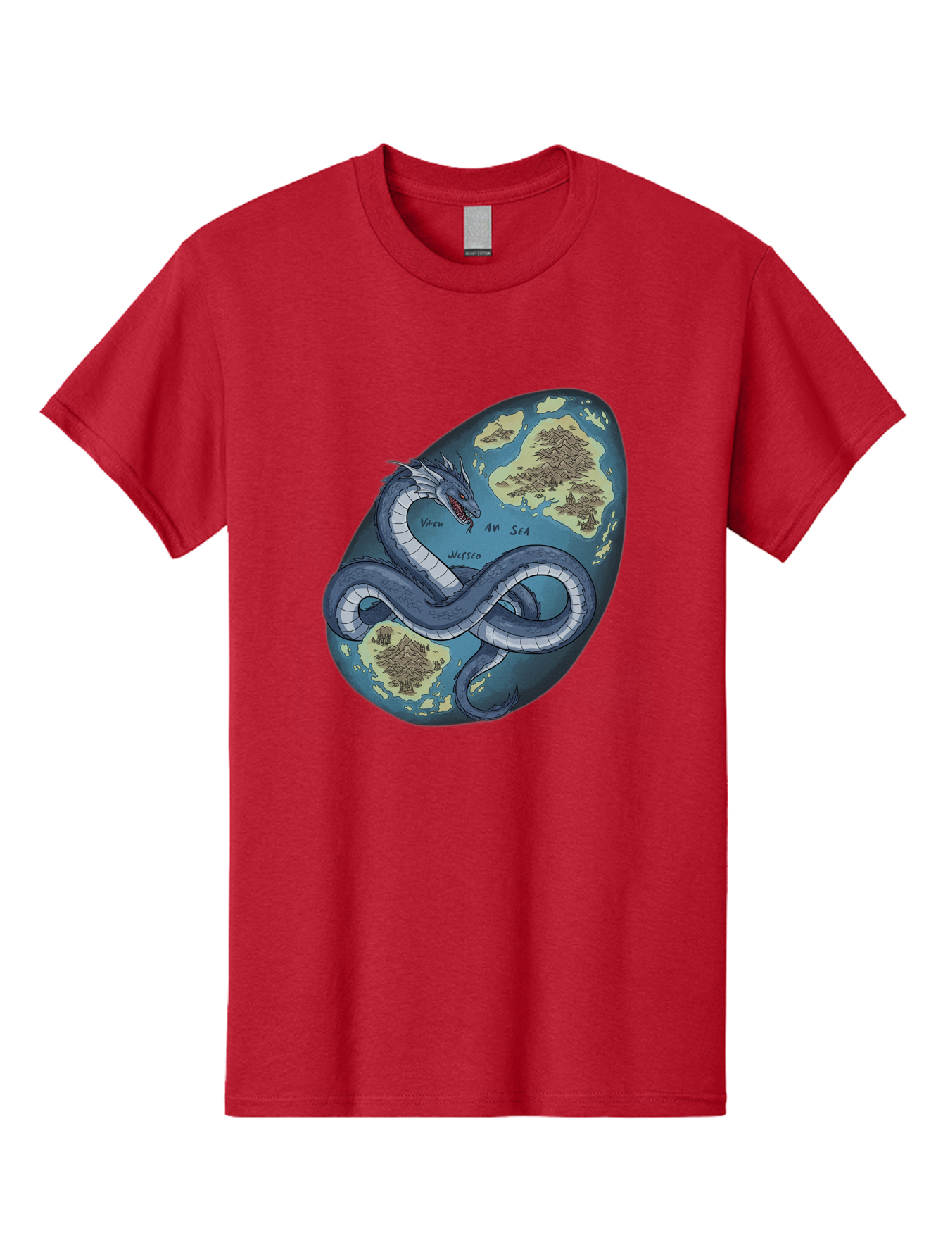 Varan-Sea-Map-Dragon Men'S Graphic Tee, 100% Cotton, Comfortable Casual Summer Wear, Machine Washable, Vintage Camera, Old Camera, Antique Camera, Black Camera, Classic Photography, Photography Equipment, Nostalgic Device, Film Camera, Baf614 27