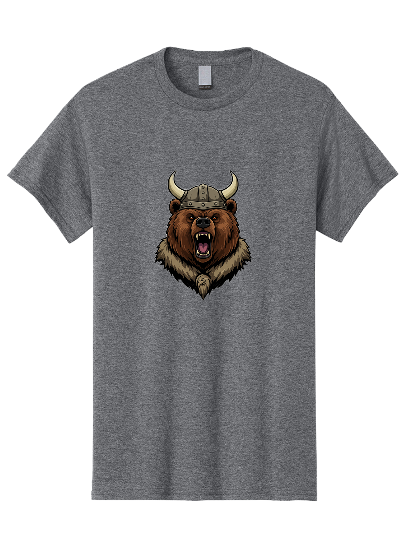 Viking-Bear-1 Men'S Graphic Tee, 100% Cotton, Comfortable Casual Summer Wear, Machine Washable, Vintage Camera, Old Camera, Antique Camera, Black Camera, Classic Photography, Photography Equipment, Nostalgic Device, Film Camera, Camera Art Baf616 21