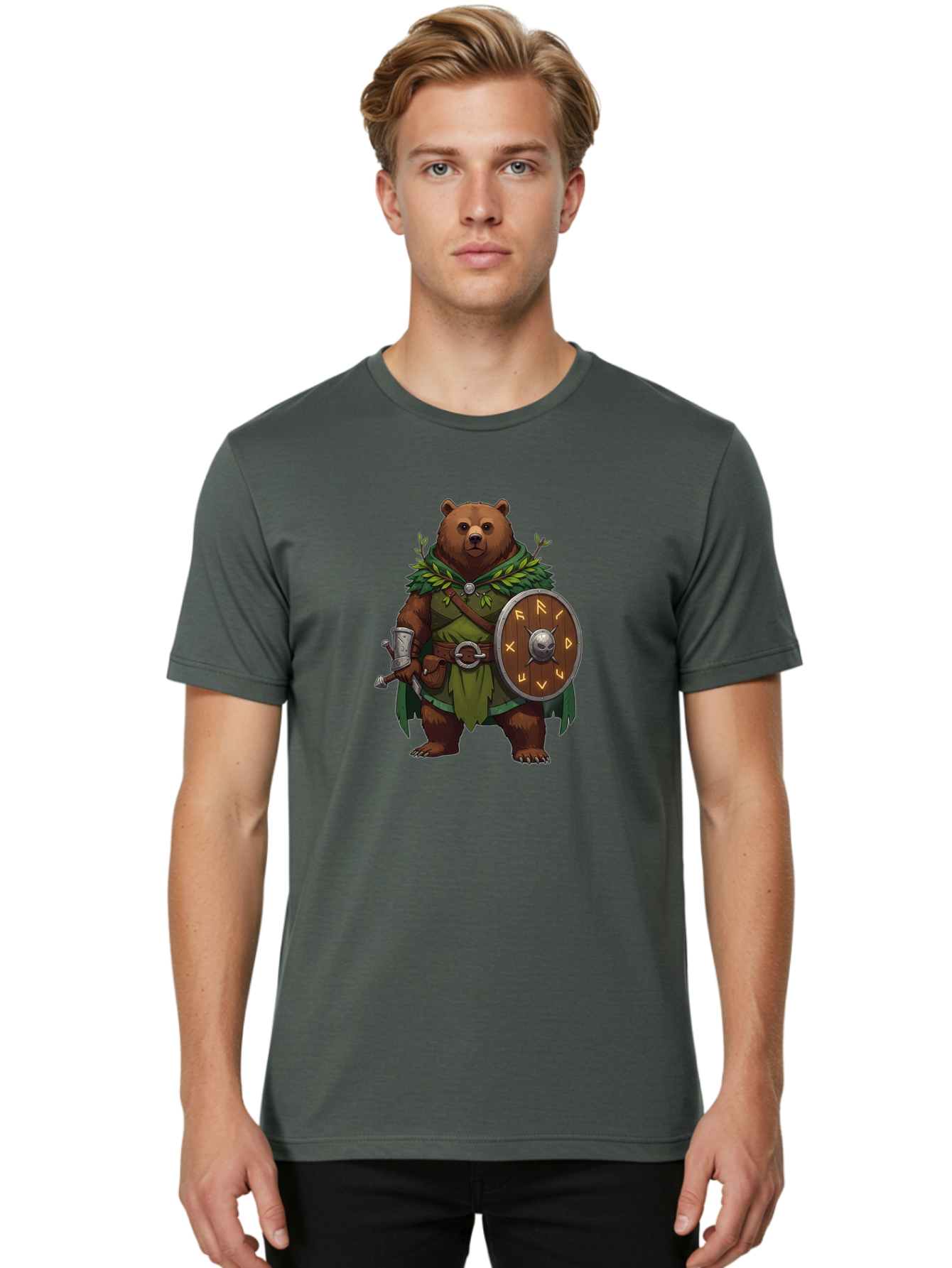 Viking-Bear Men'S Graphic Tee, 100% Cotton, Comfortable Casual Summer Wear, Machine Washable, Vintage Camera, Old Camera, Antique Camera, Black Camera, Classic Photography, Photography Equipment, Nostalgic Device, Film Camera, Camera Art Baf617 30