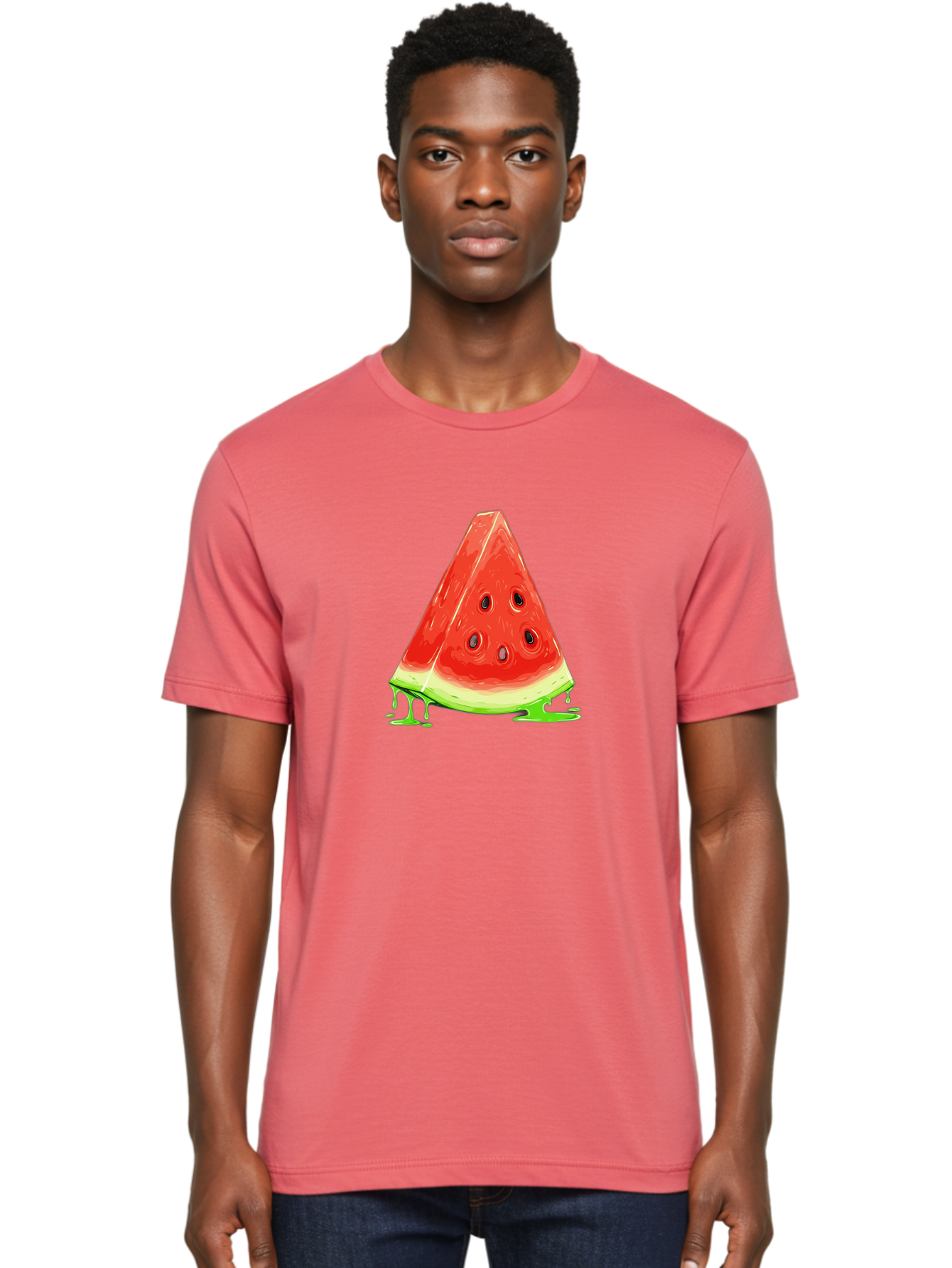Watermelon-Slice-1 Men'S Graphic Tee, 100% Cotton, Comfortable Casual Summer Wear, Machine Washable, Vintage Camera, Old Camera, Antique Camera, Black Camera, Classic Photography, Photography Equipment, Nostalgic Device, Film Camera, Baf621 20