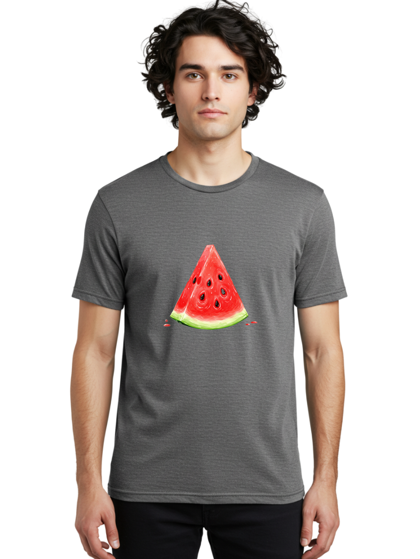Watermelon-Slice-13 Men'S Graphic Tee, 100% Cotton, Comfortable Casual Summer Wear, Machine Washable, Vintage Camera, Old Camera, Antique Camera, Black Camera, Classic Photography, Photography Equipment, Nostalgic Device, Film Camera, Baf625 4