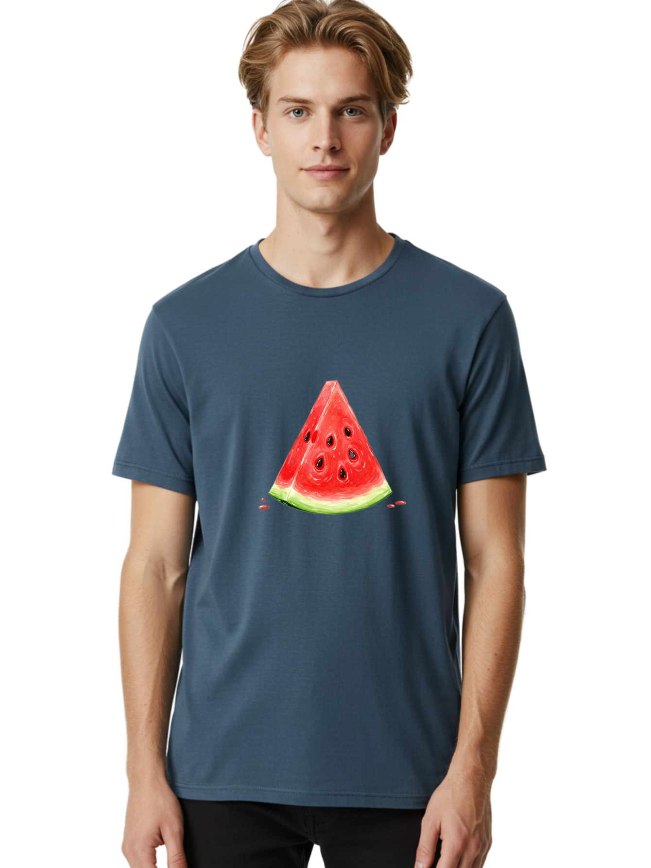 Watermelon-Slice-13 Men'S Graphic Tee, 100% Cotton, Comfortable Casual Summer Wear, Machine Washable, Vintage Camera, Old Camera, Antique Camera, Black Camera, Classic Photography, Photography Equipment, Nostalgic Device, Film Camera, Baf625 16