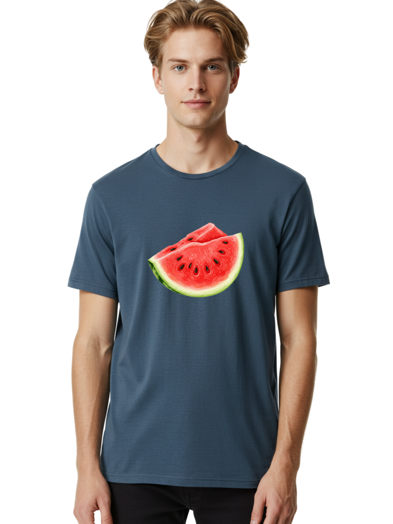 Watermelon-Slice-14 Men'S Graphic Tee, 100% Cotton, Comfortable Casual Summer Wear, Machine Washable, Vintage Camera, Old Camera, Antique Camera, Black Camera, Classic Photography, Photography Equipment, Nostalgic Device, Film Camera, Baf626 12