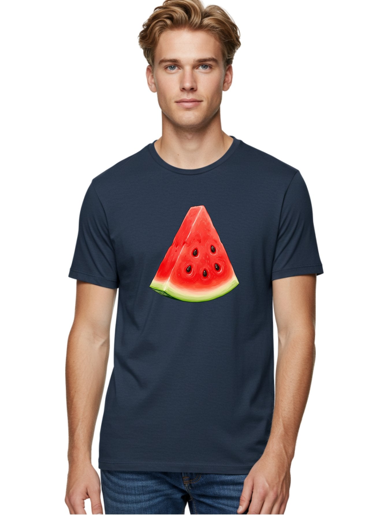 Watermelon-Slice-15 Men'S Graphic Tee, 100% Cotton, Comfortable Casual Summer Wear, Machine Washable, Vintage Camera, Old Camera, Antique Camera, Black Camera, Classic Photography, Photography Equipment, Nostalgic Device, Film Camera, Baf627 24