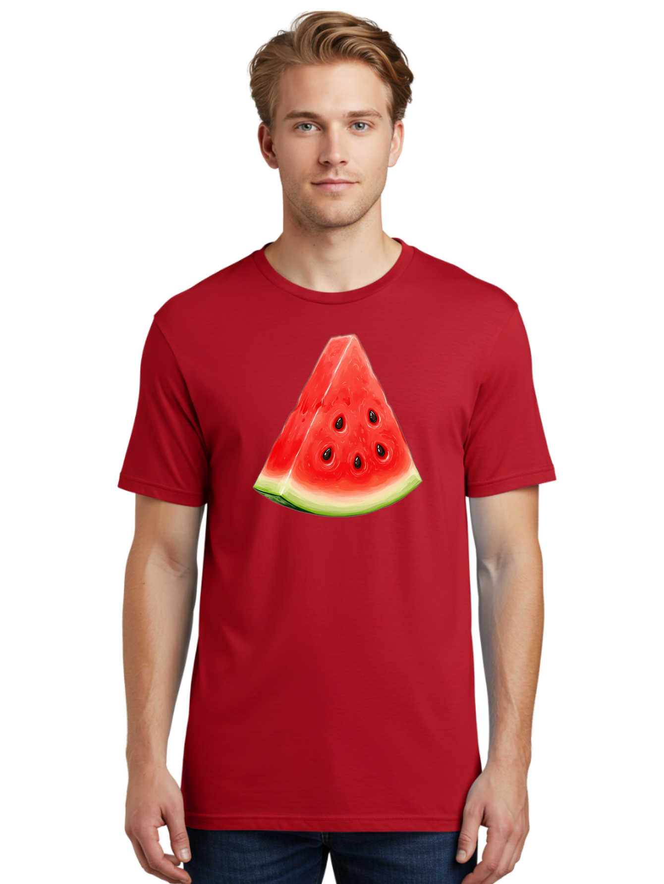 Watermelon-Slice-15 Men'S Graphic Tee, 100% Cotton, Comfortable Casual Summer Wear, Machine Washable, Vintage Camera, Old Camera, Antique Camera, Black Camera, Classic Photography, Photography Equipment, Nostalgic Device, Film Camera, Baf627 8