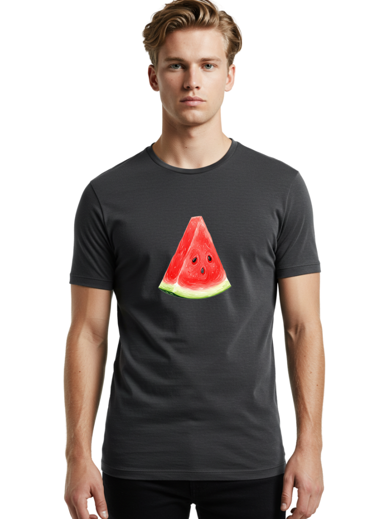 Watermelon-Slice-17 Men'S Graphic Tee, 100% Cotton, Comfortable Casual Summer Wear, Machine Washable, Vintage Camera, Old Camera, Antique Camera, Black Camera, Classic Photography, Photography Equipment, Nostalgic Device, Film Camera, Baf629 22